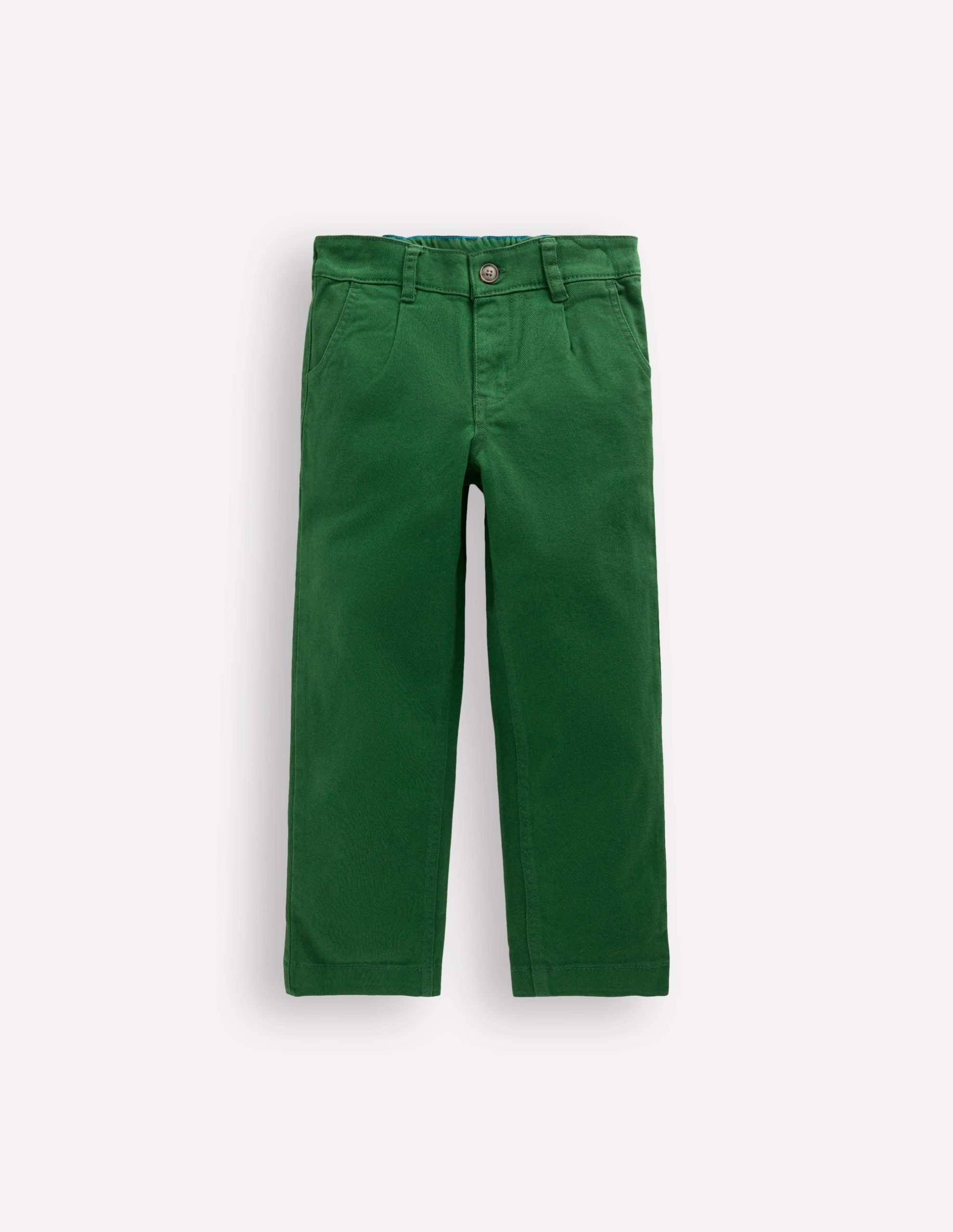 Everyday Relaxed Pants-Pine Green Twill - Image 3