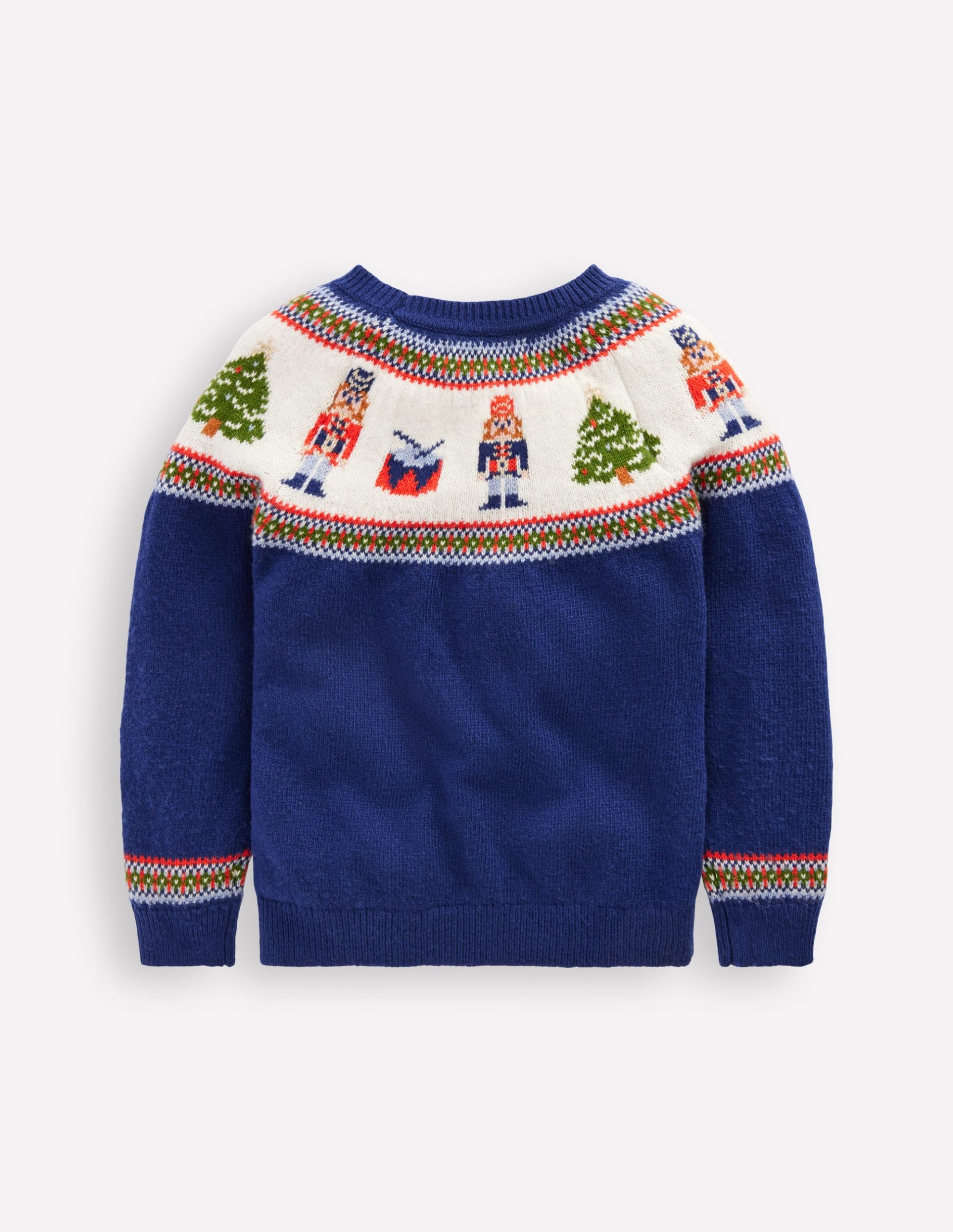 Fair Isle Jumper-College Navy Nutcracker - Image 2