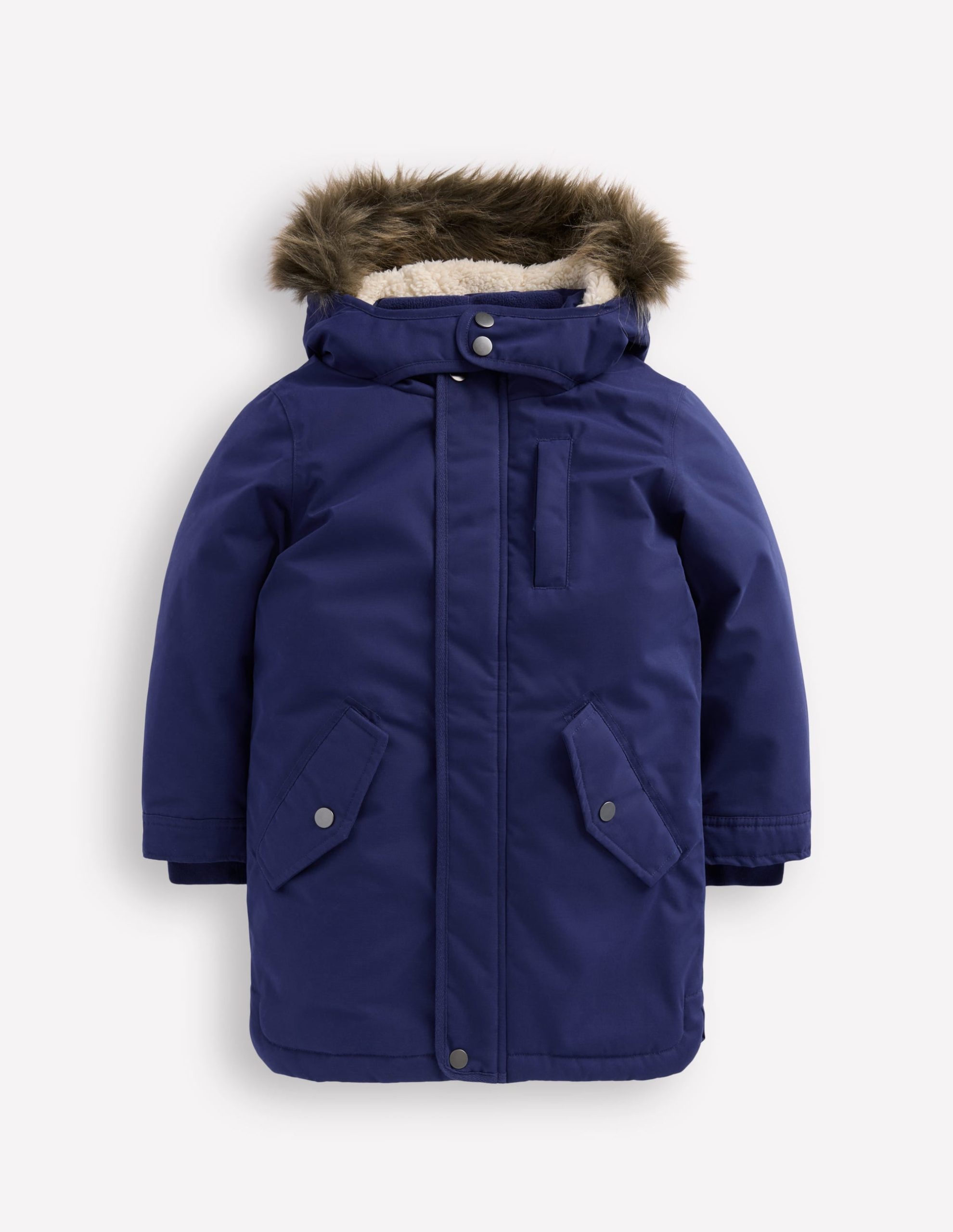 Waterproof Parka-College Navy - Image 2