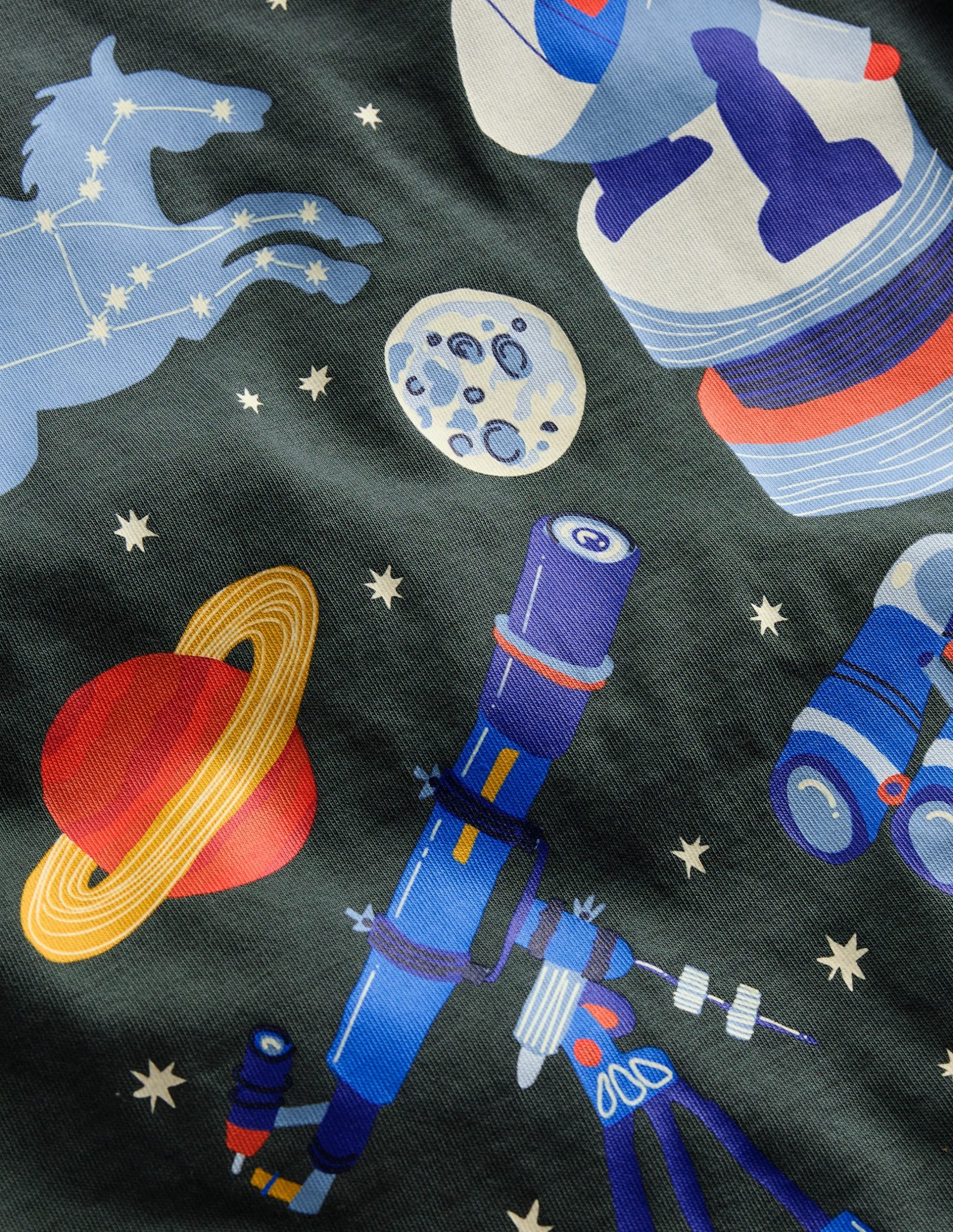 Long Sleeve Glow T-shirt-Smoke Astronomy - Image 3