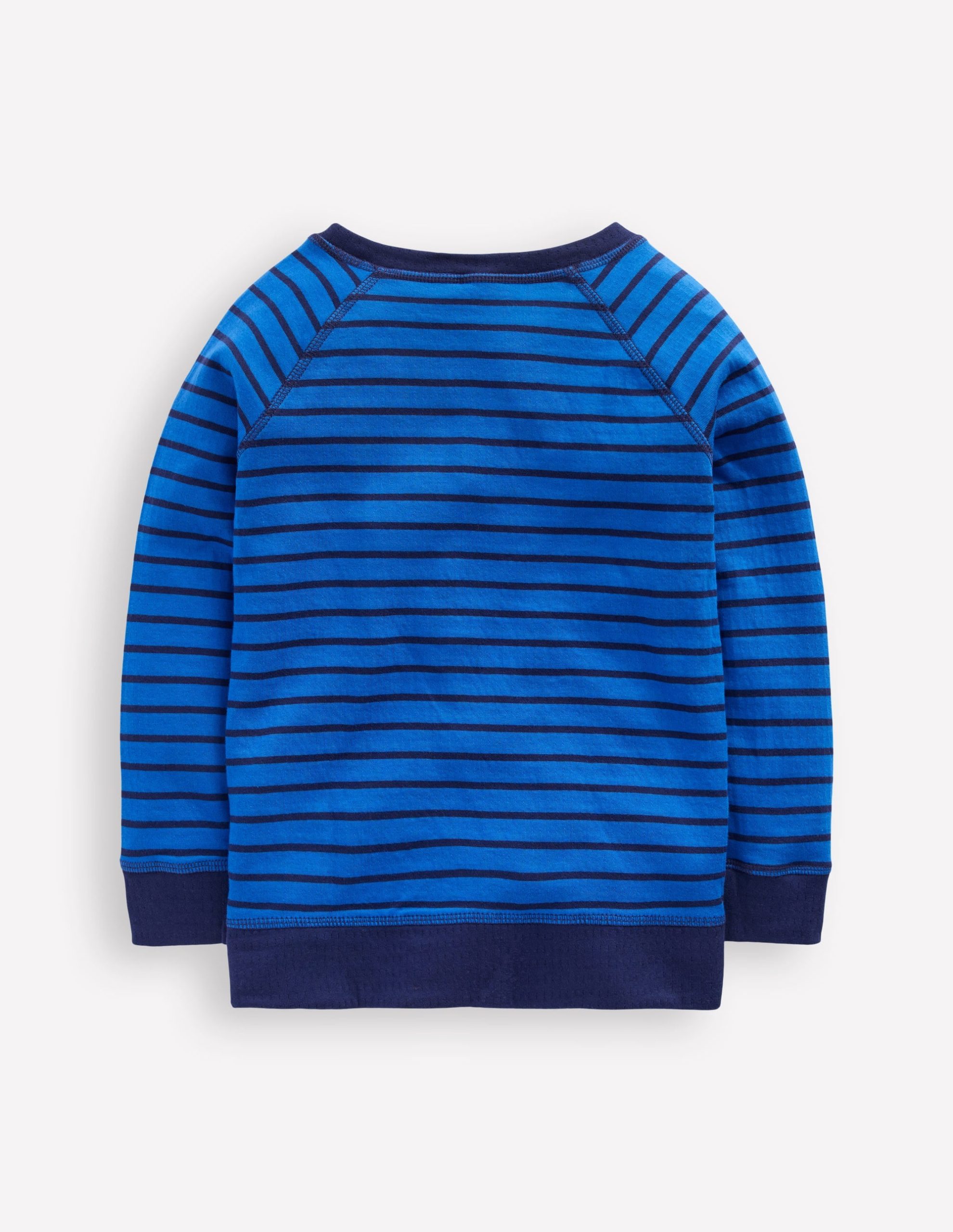 Reversible Long Sleeve T-Shirt-DIRECTOIRE BLUE / NAVY - Image 2