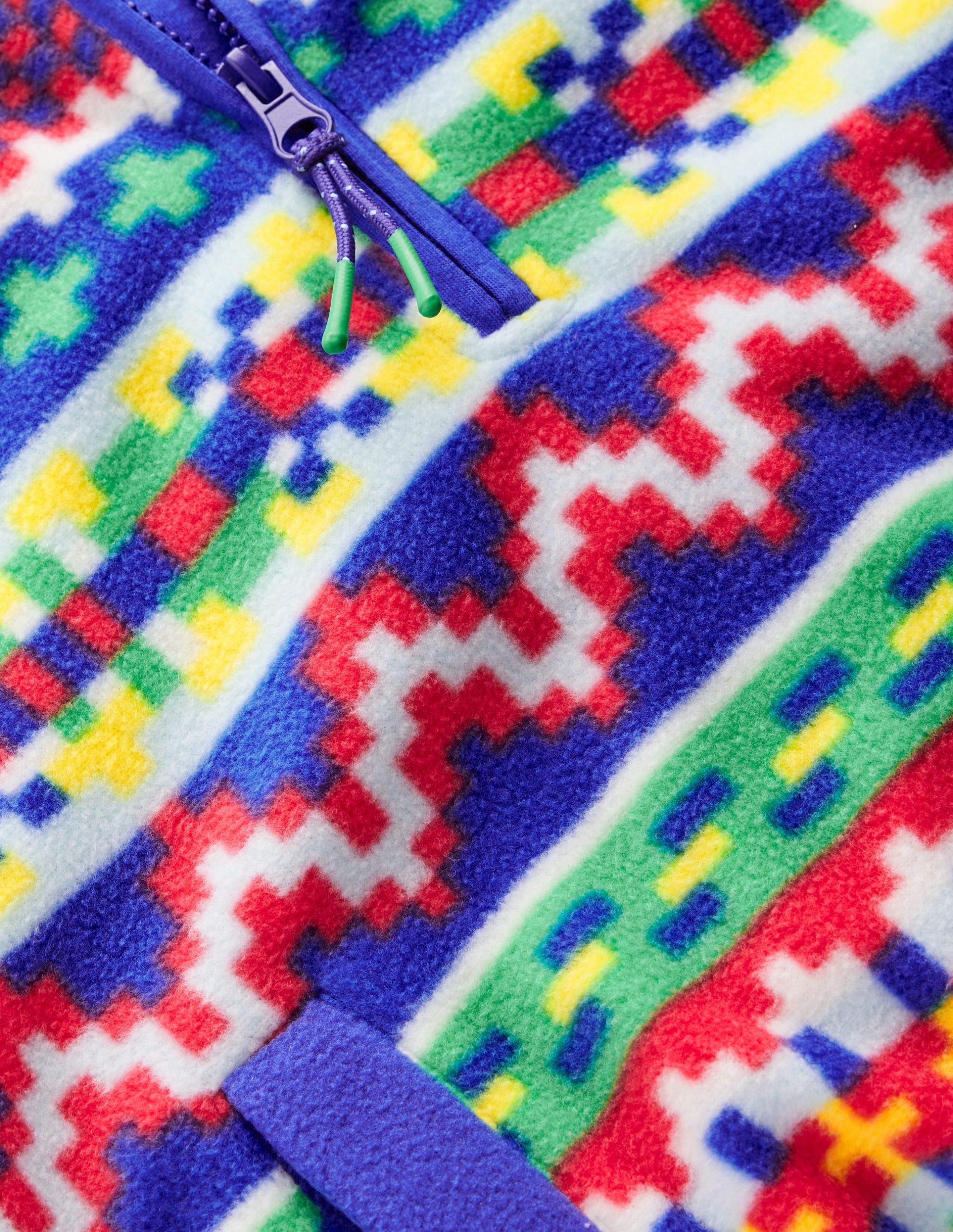 Fair Isle Fleece-Multi Fair Isle - Image 3