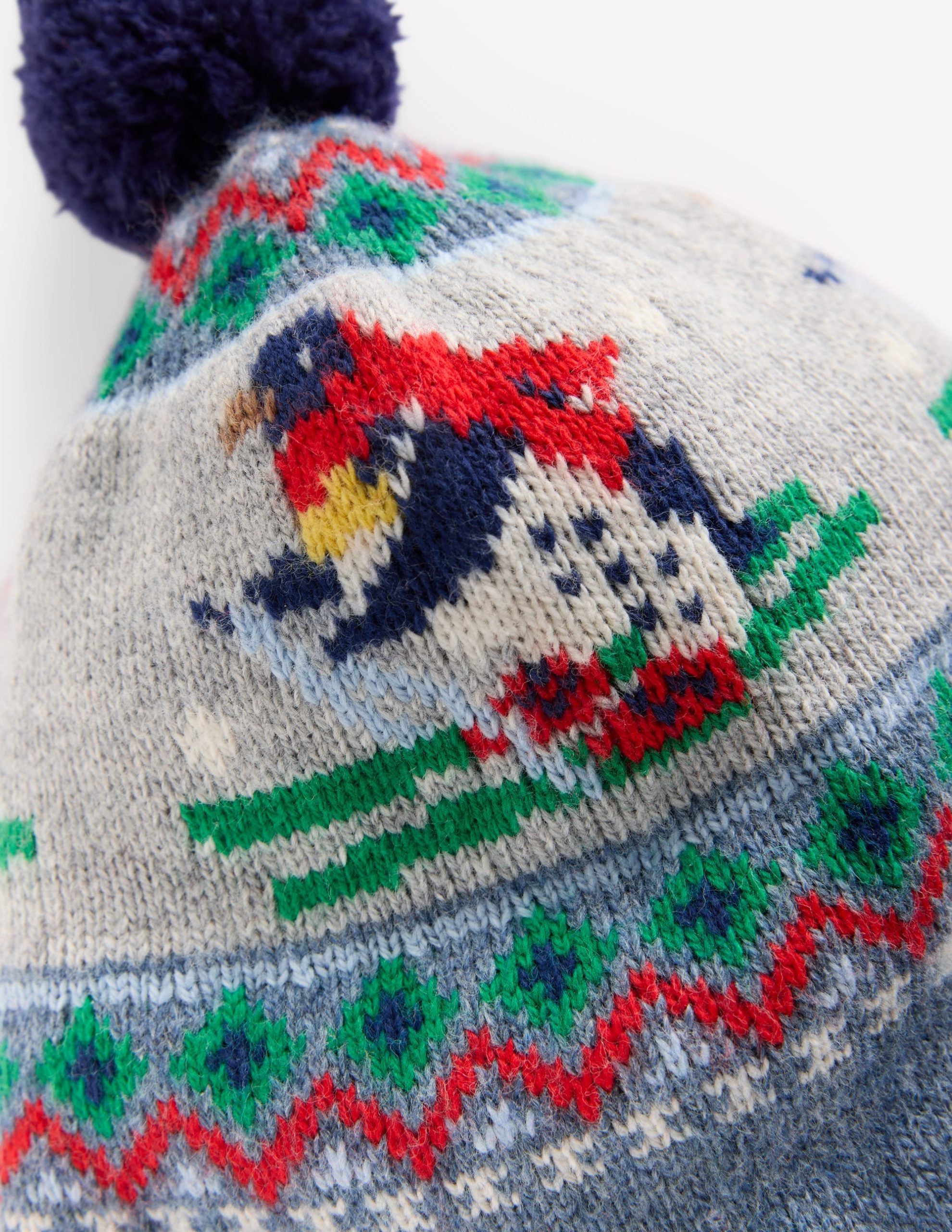 Baby Fair Isle Set-Alaskan Blue Penguins - Image 2