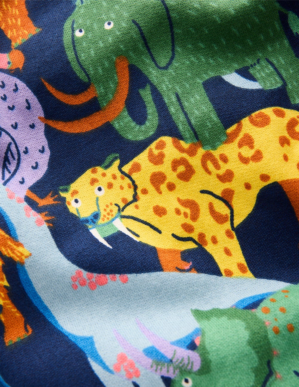 Everyday Printed Sweatshirt-Prehistoric Animals - Image 4