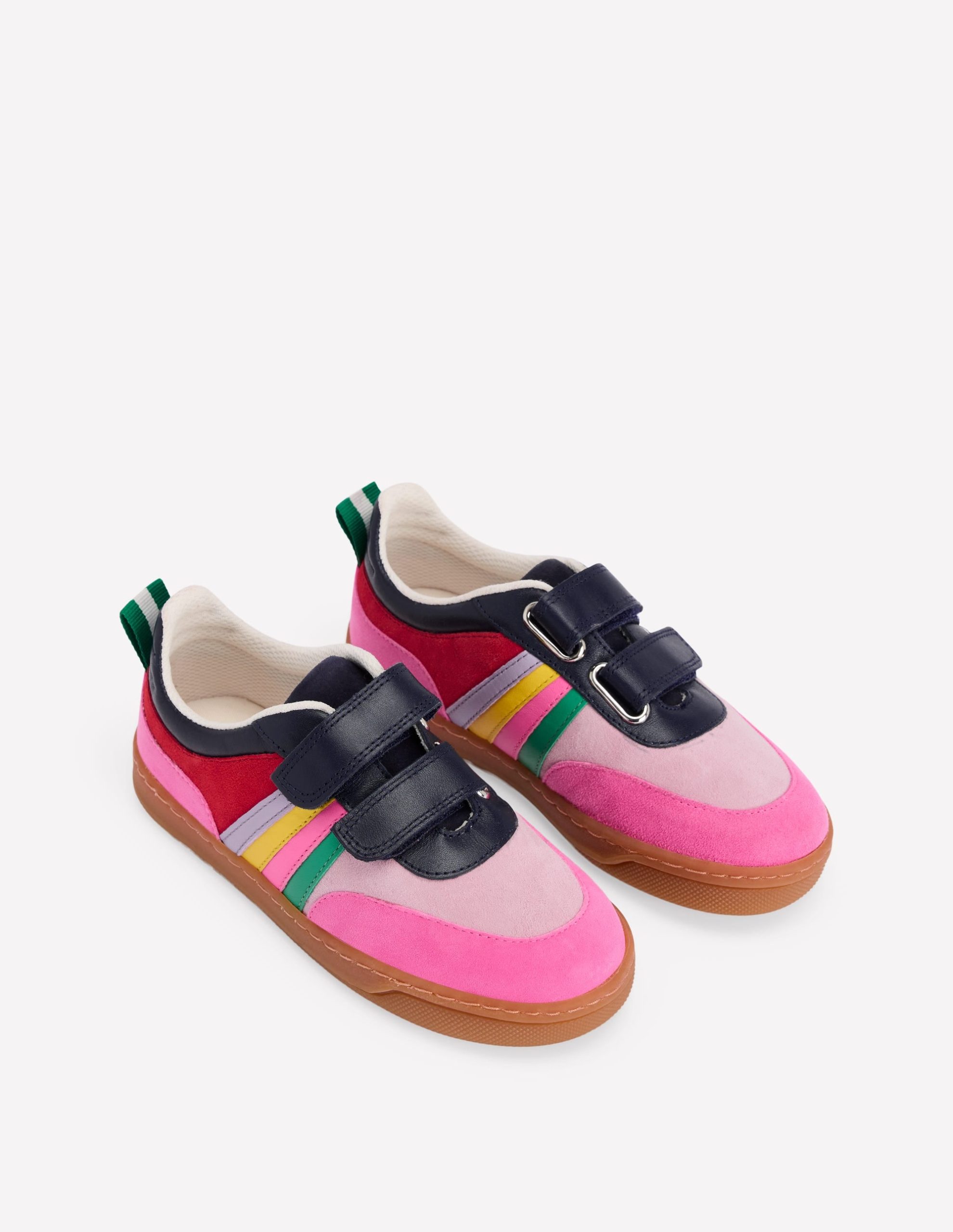 Colourblock Low Tops-Multi - Image 2