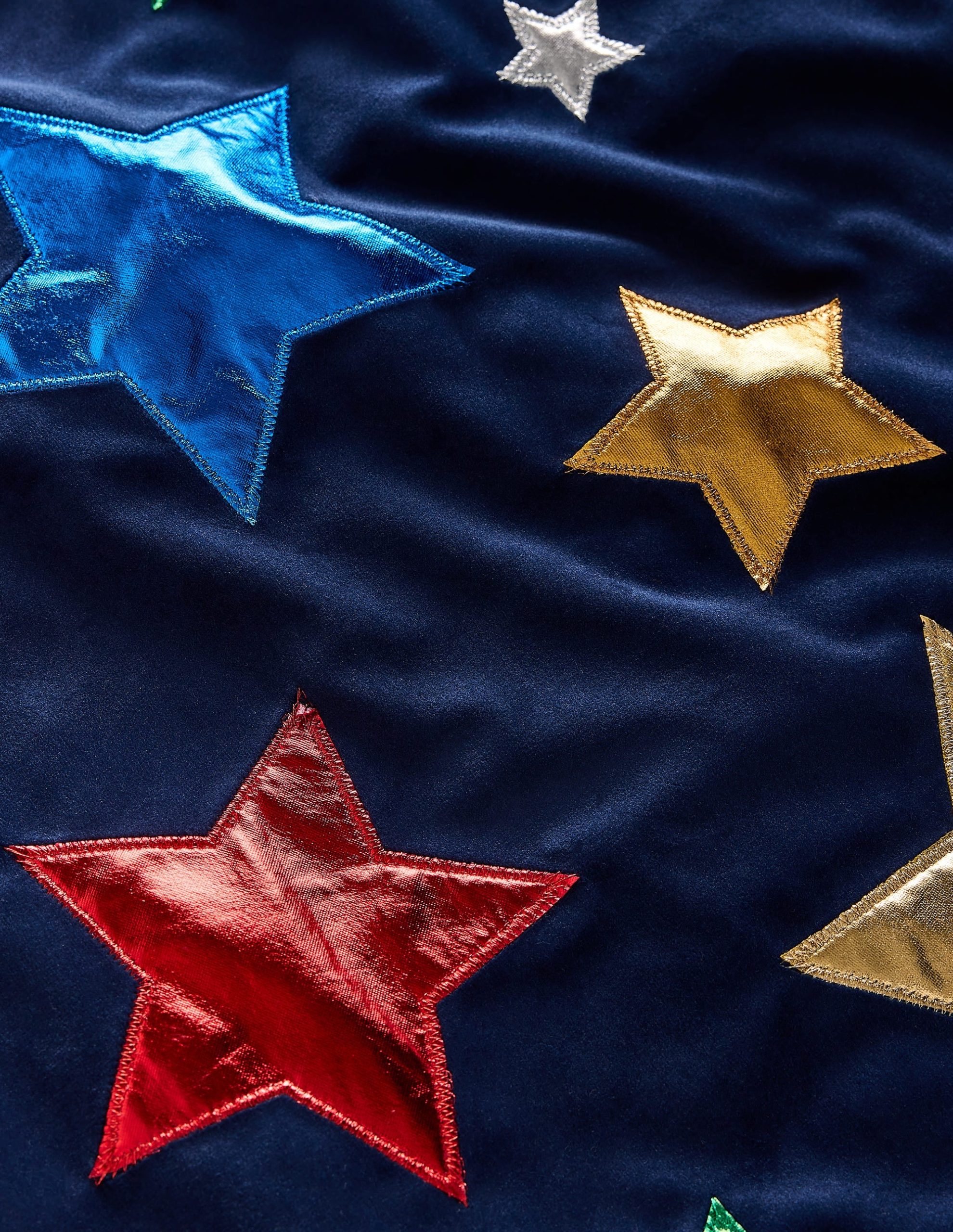 Wizard Cape-Rainbow Metallic Stars - Image 3