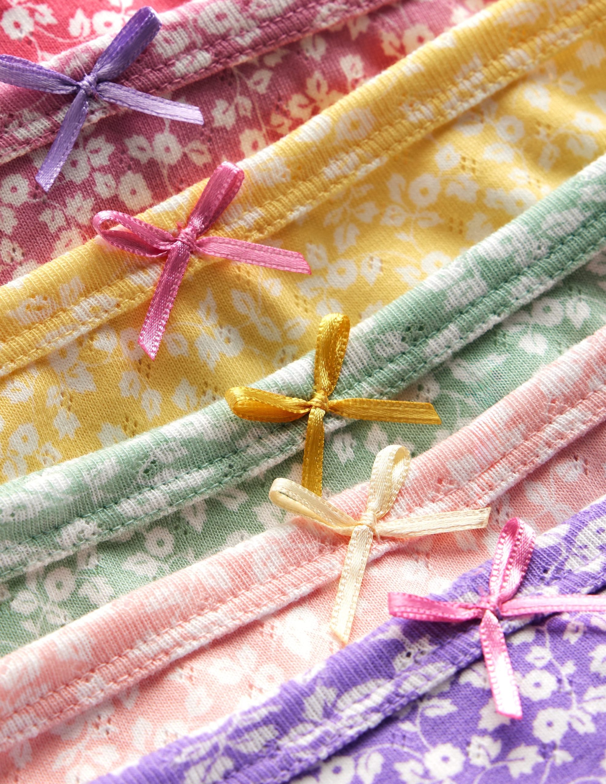 7-Pack Pointelle Underwear-Multi Ditsy Vine - old - Image 3