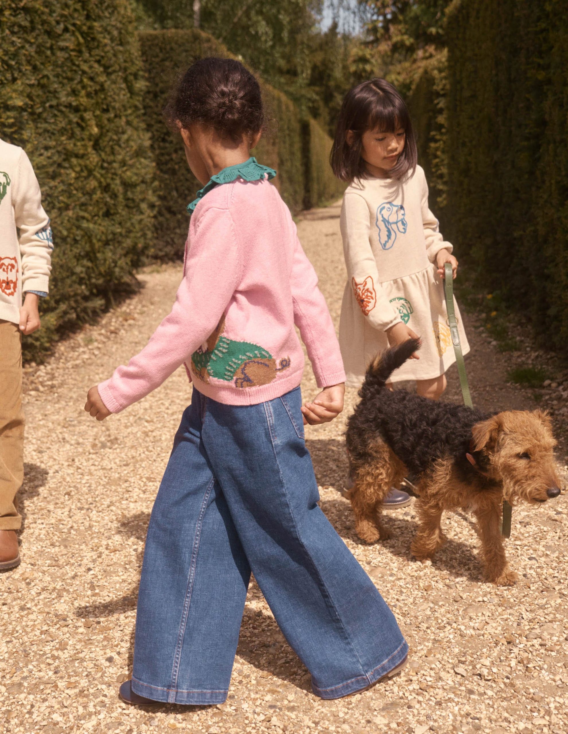 Wide Leg Pants-Mid Vintage Blue