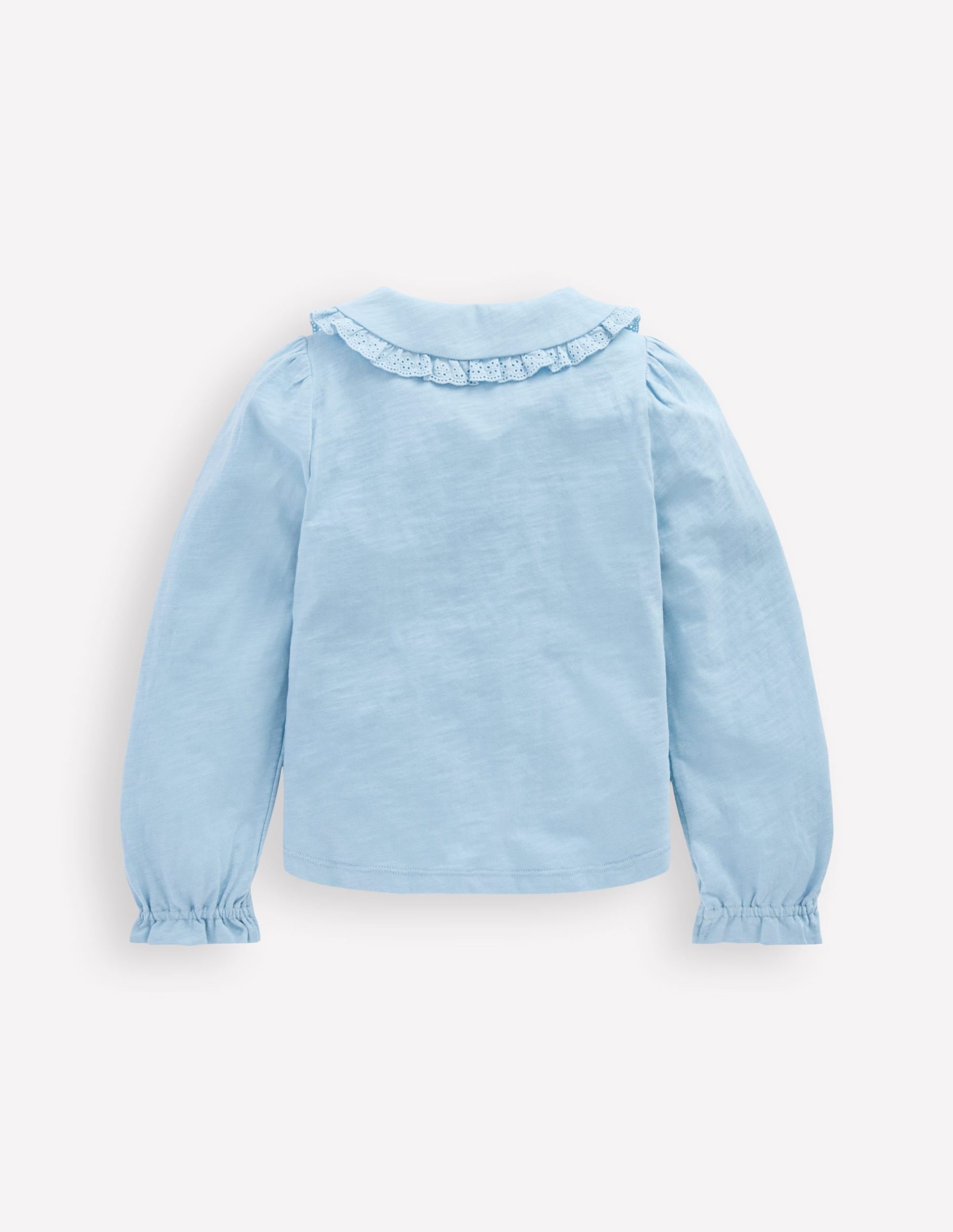 Collared Slub Top-Vintage Blue - Image 5