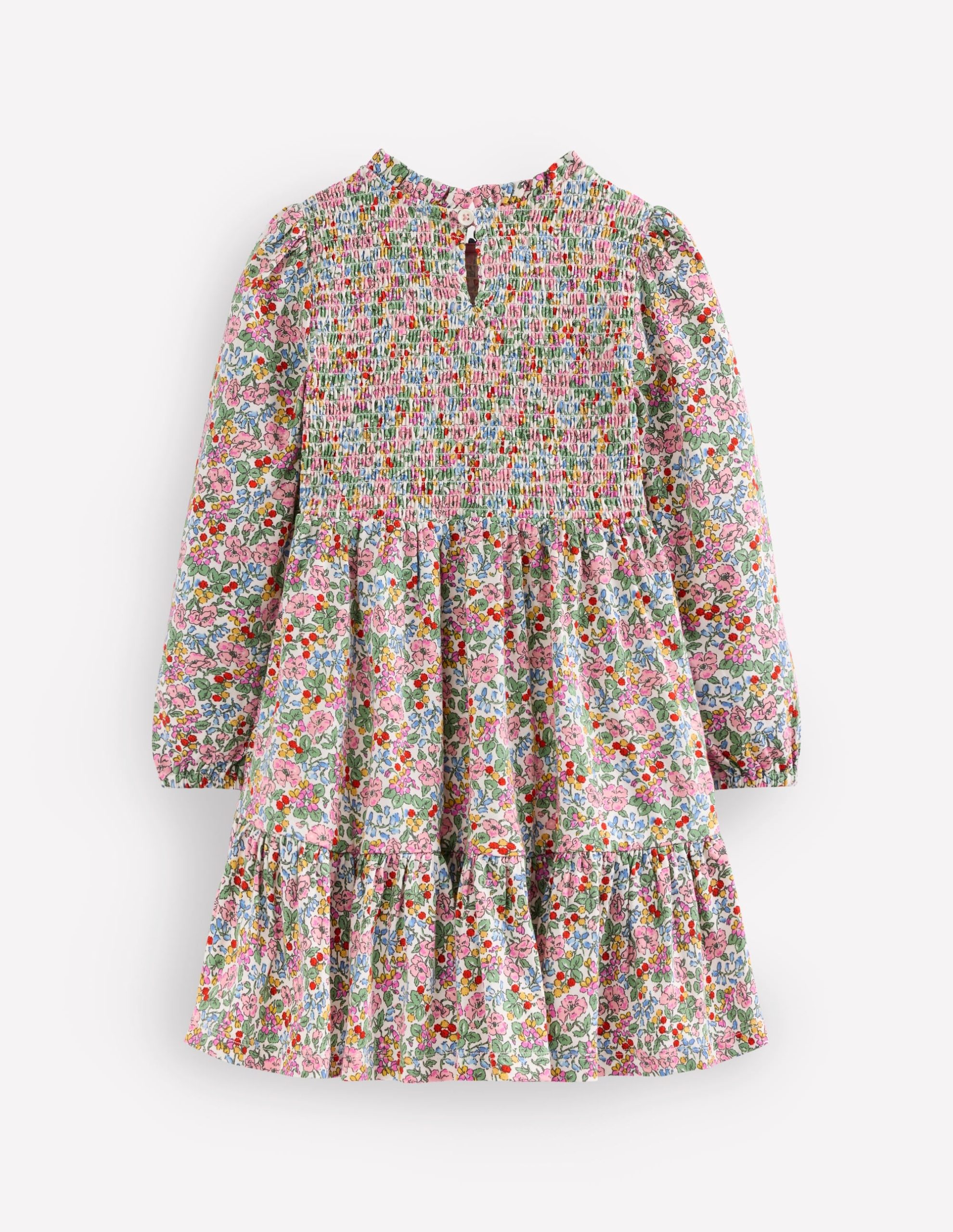 Aurora Long Sleeve Dress-Soft Ivory Berry Floral - Image 2