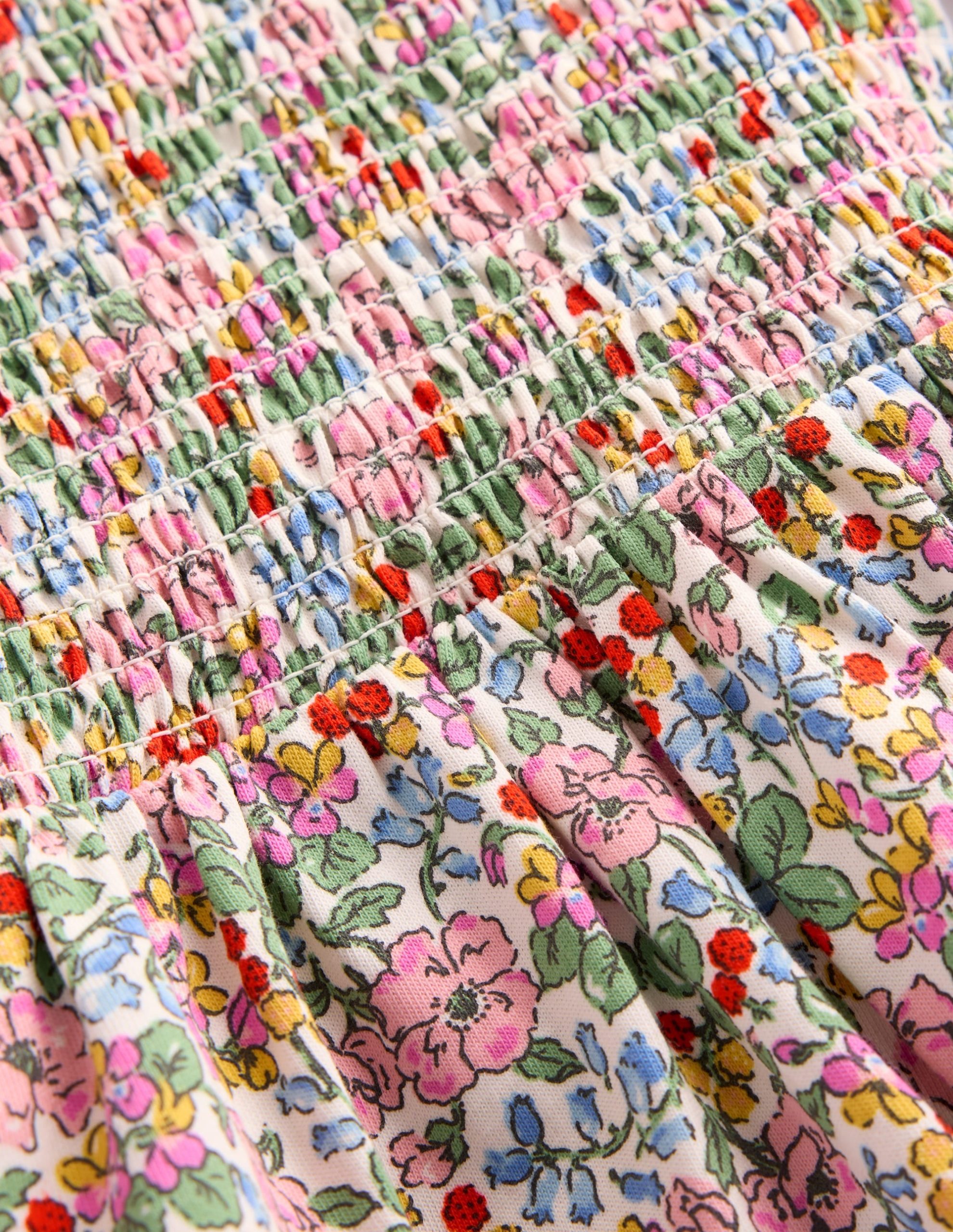 Aurora Long Sleeve Dress-Soft Ivory Berry Floral - Image 3