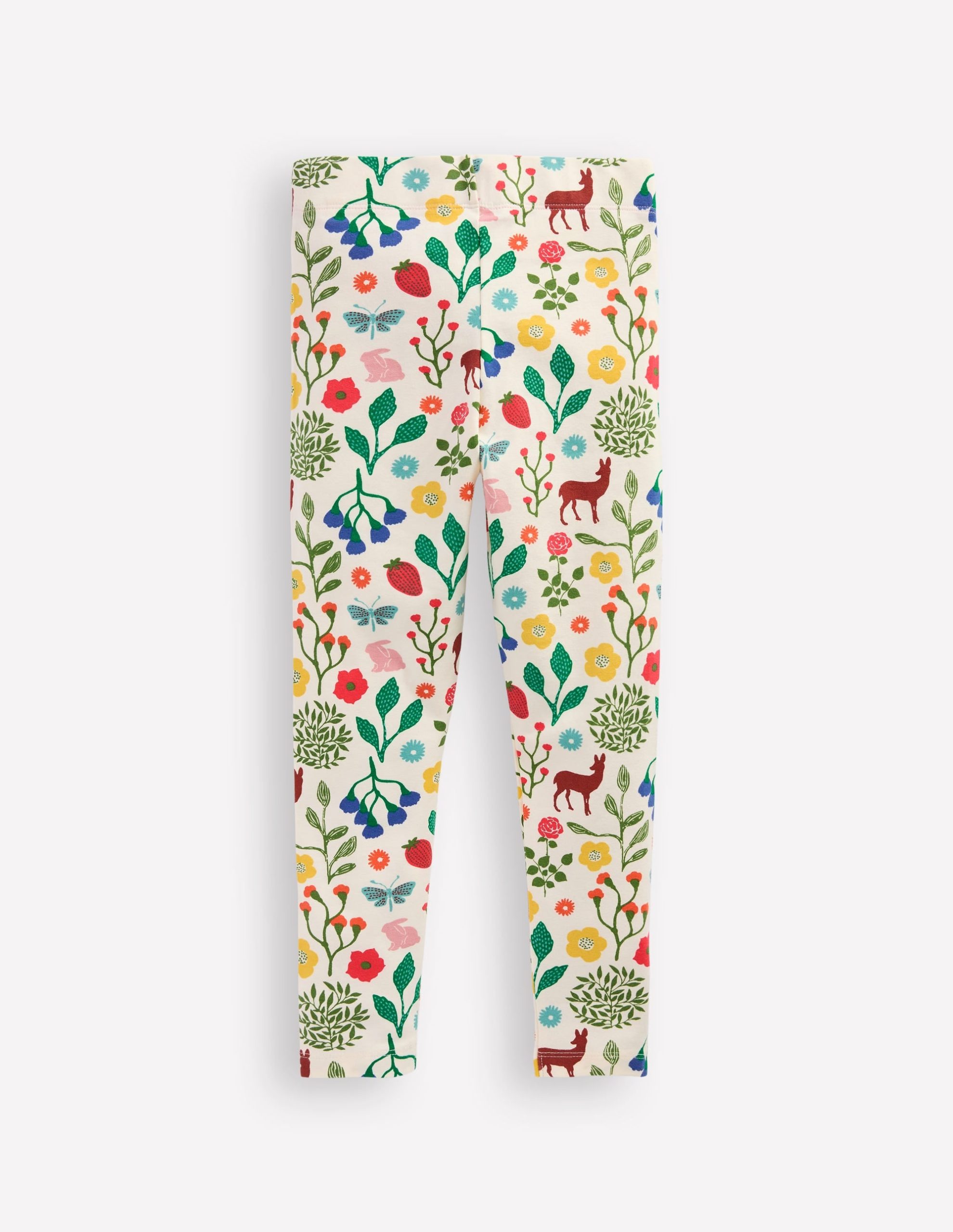Fun Leggings-Ivory Woodland Walk - Image 2