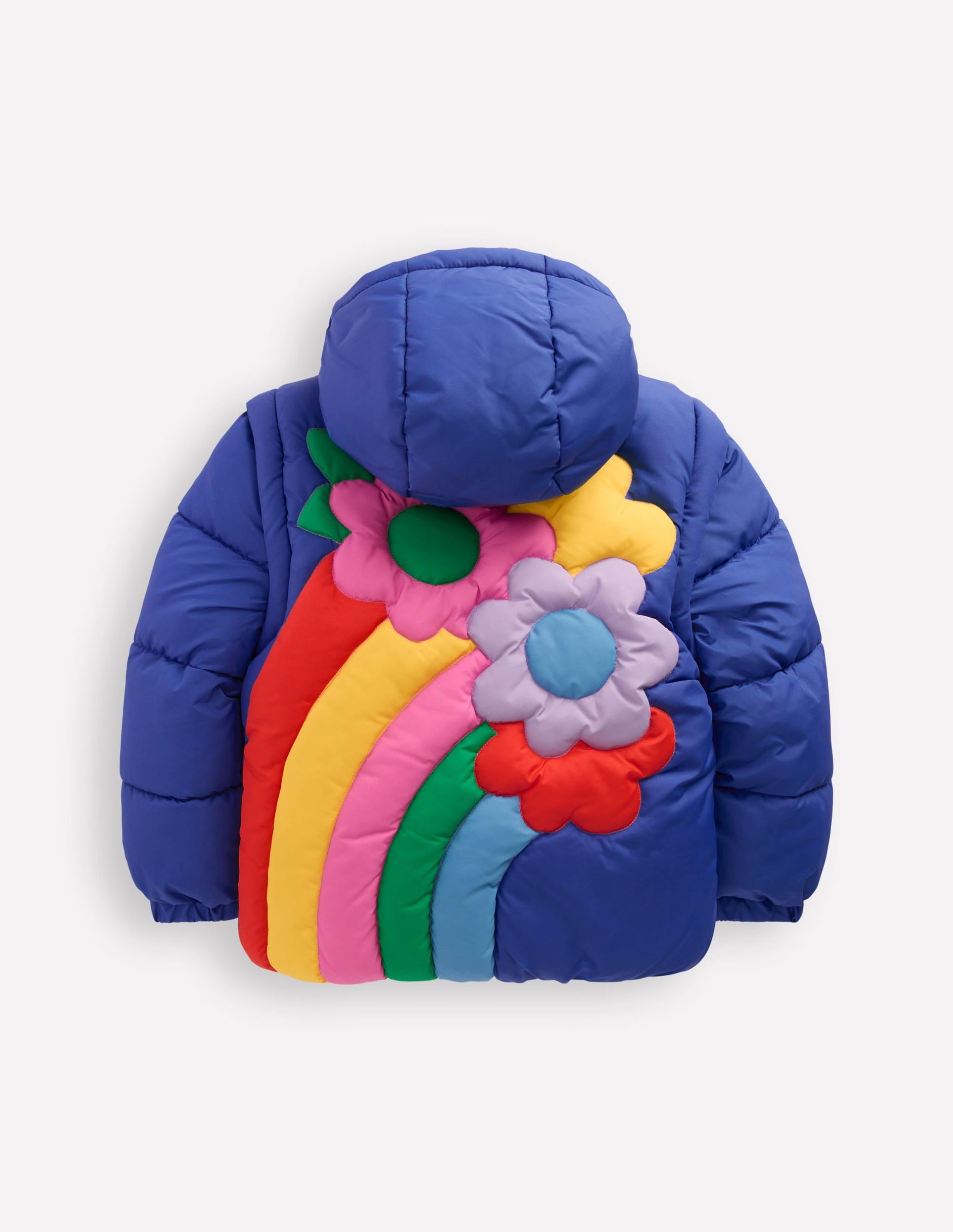 2-in-1 Padded Coat-Starboard Blue Rainbow - Image 3