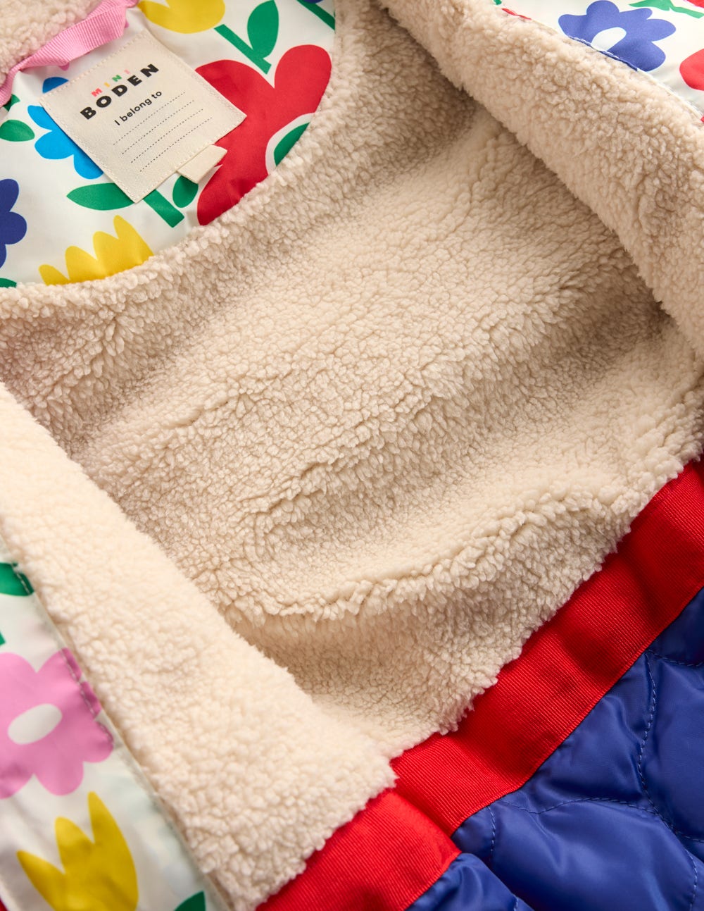 2-in-1 Padded Coat-Multi Pop Flower - Image 5