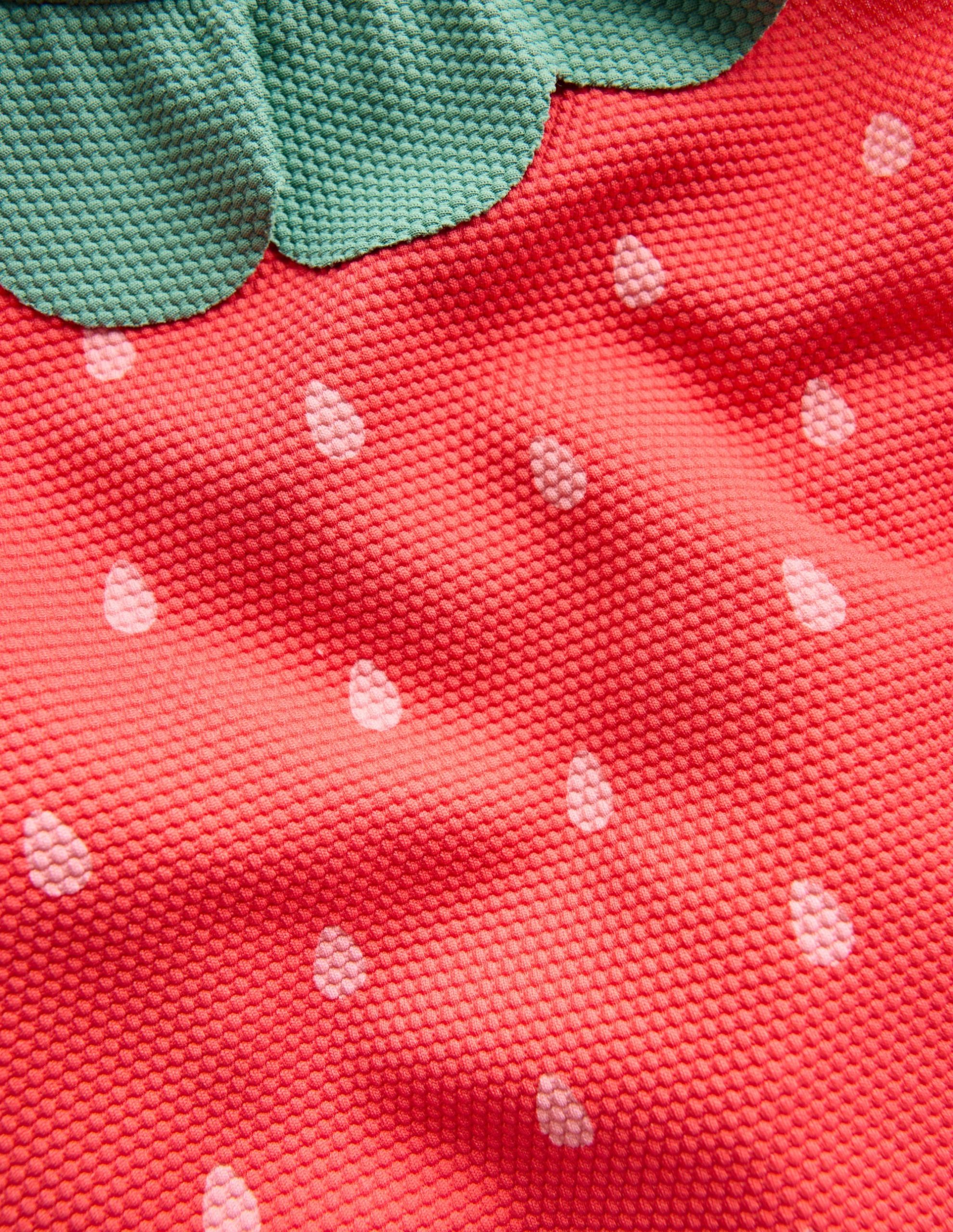 Fun Cross-back Swimsuit-Strawberry - Image 3