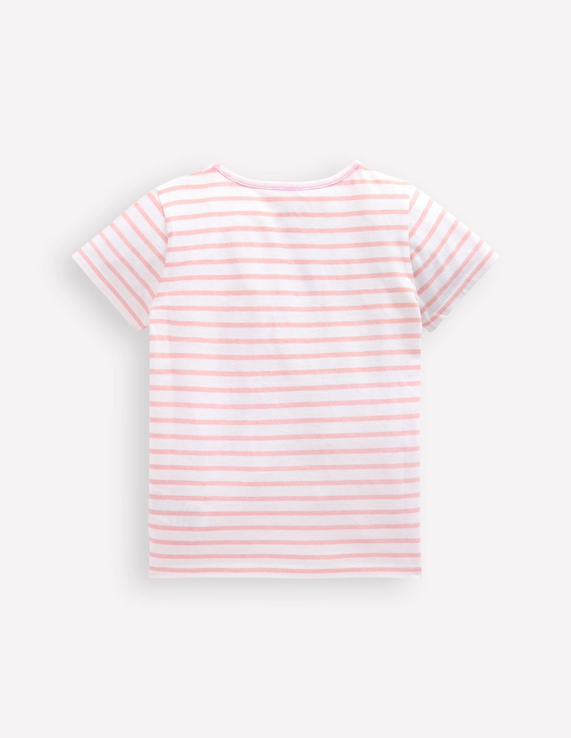 Bay Boucle T-Shirt-Stripe Bows - Image 2