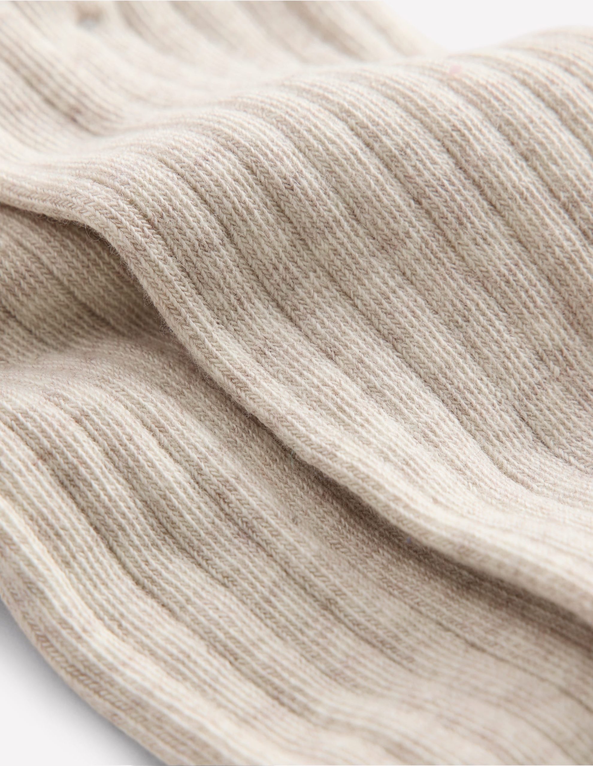 Baby Ribbed Tights-Oatmeal - Image 2