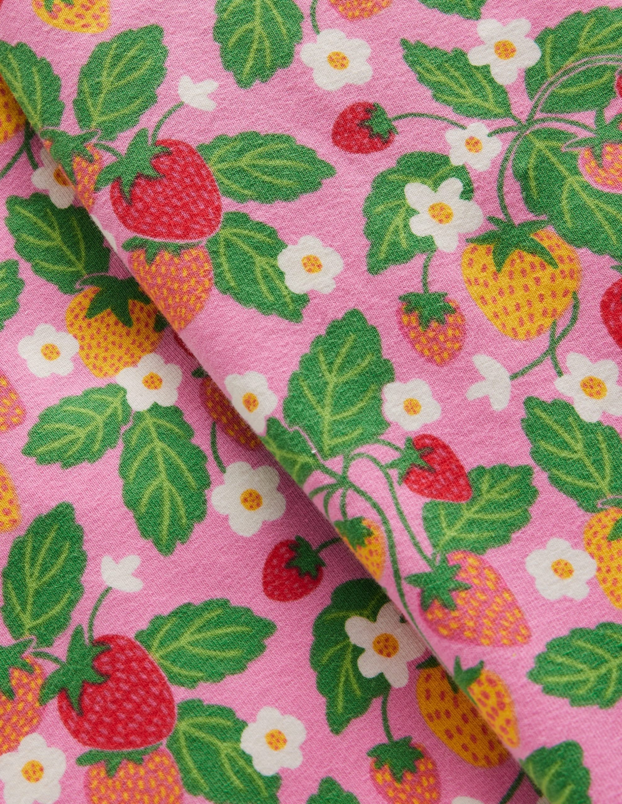 Everyday Fun Leggings-Cosmos Pink Strawberry Patch - Image 3