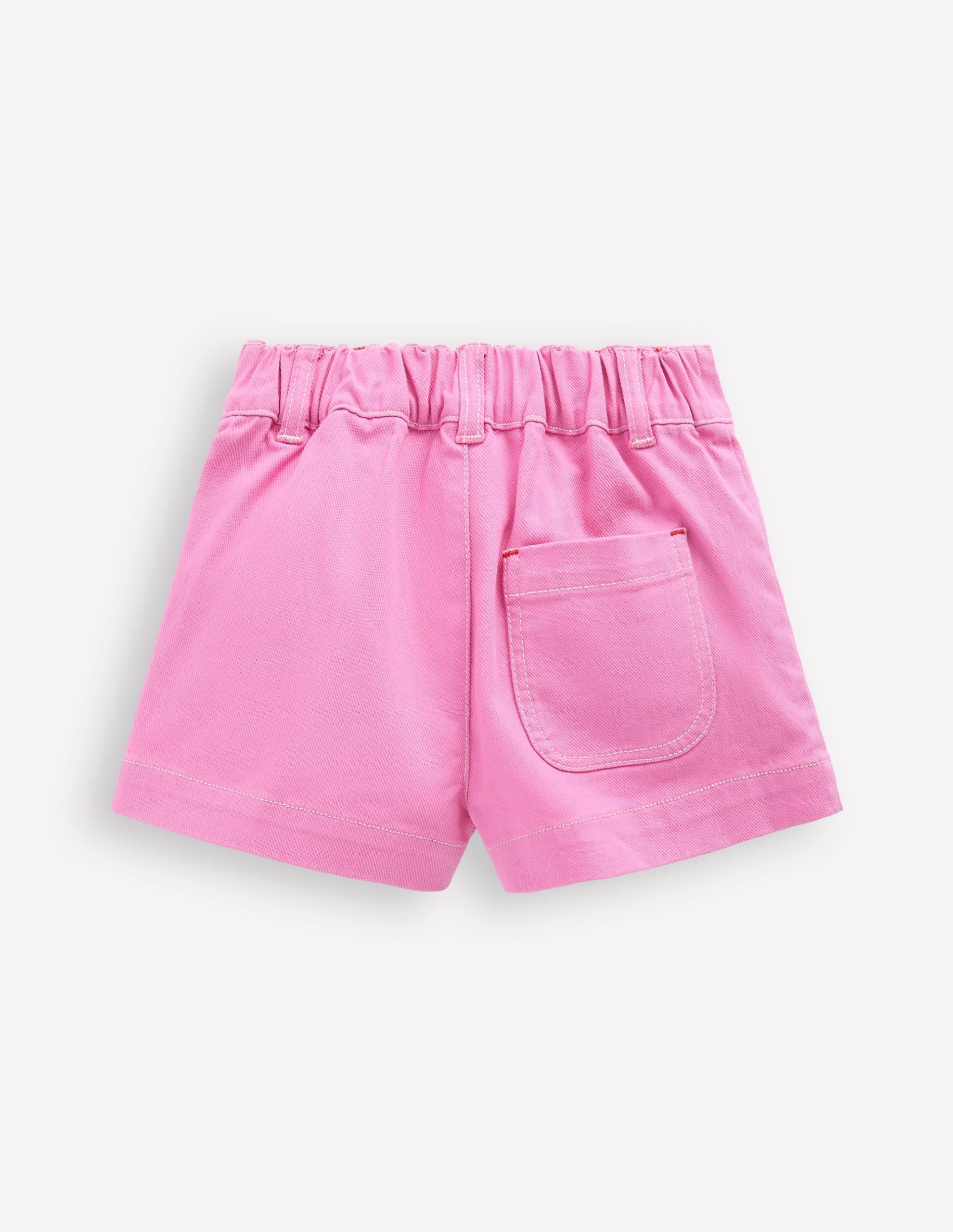 Patch Pocket Shorts-Vintage Mauve - Image 2