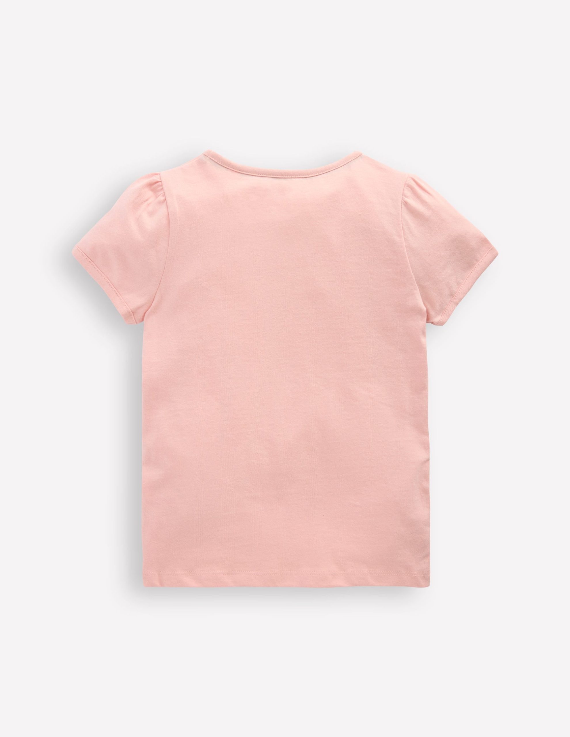 Puff Sleeve Superstitch Top-Chalk Pink Circus Pets - Image 3