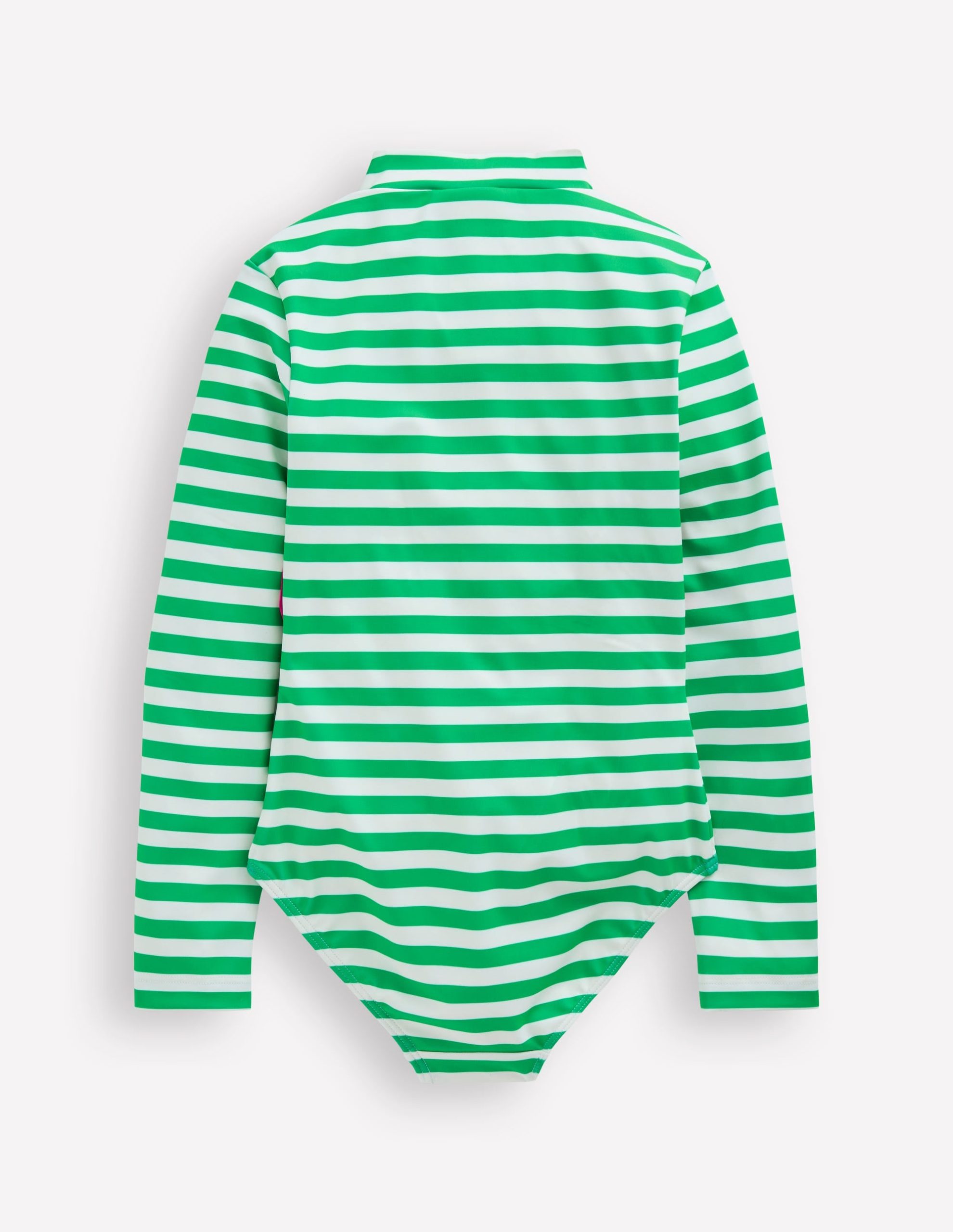 Long-Sleeved Swimsuit-Green Seahorse - Image 3