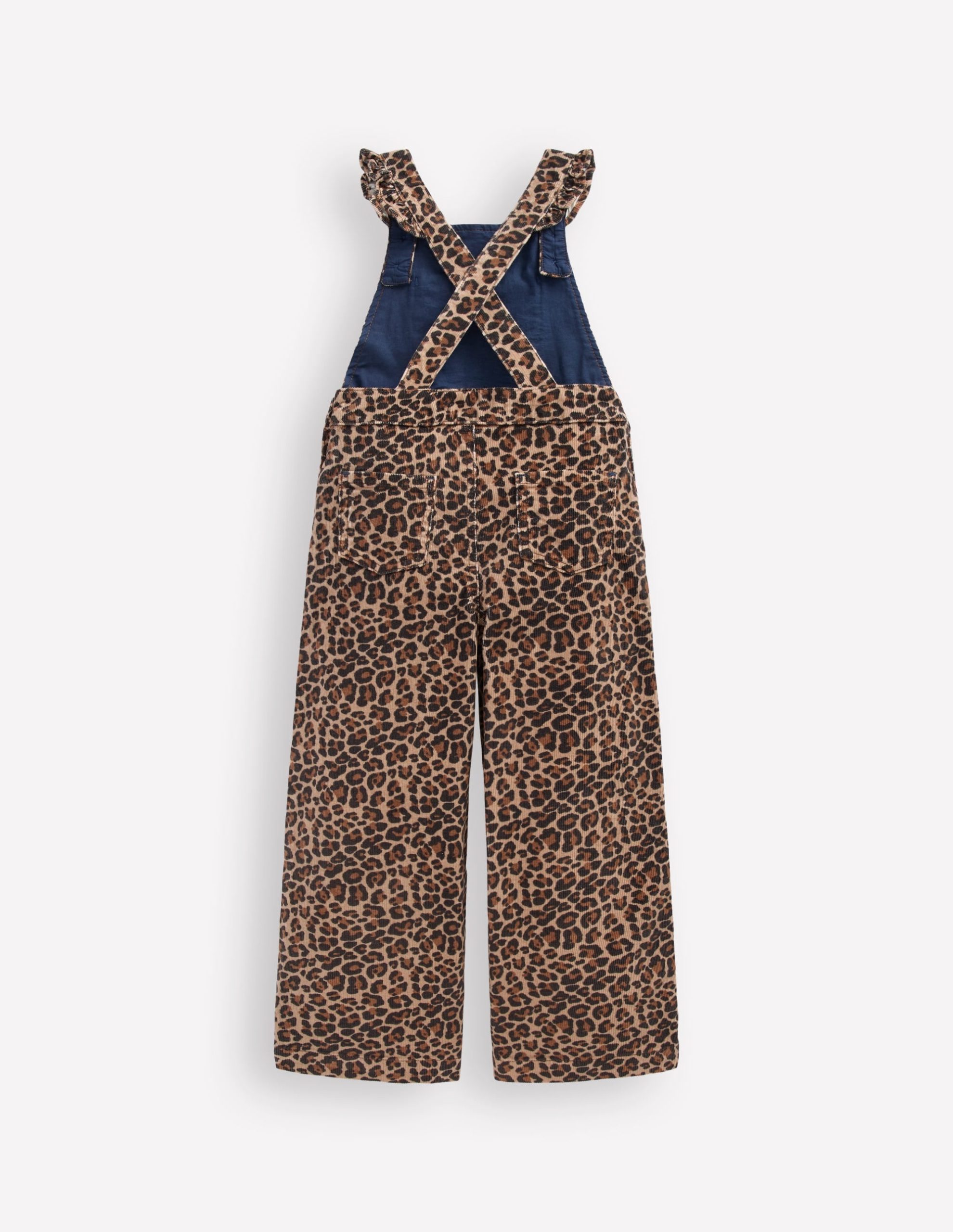 Frill Overalls-Leopard - Image 3