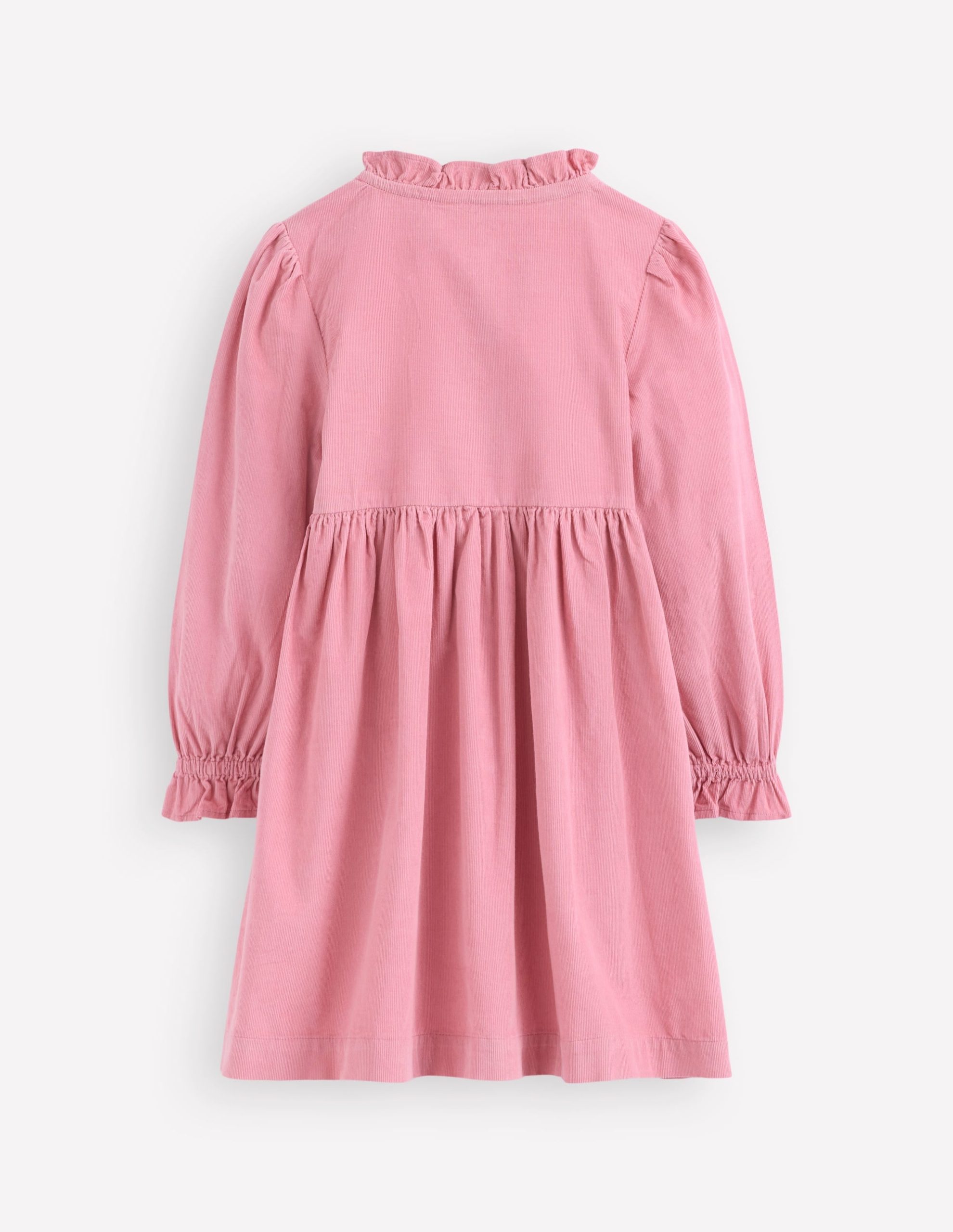 Suki Long Sleeve Smocked Dress-Formica Pink - Image 4