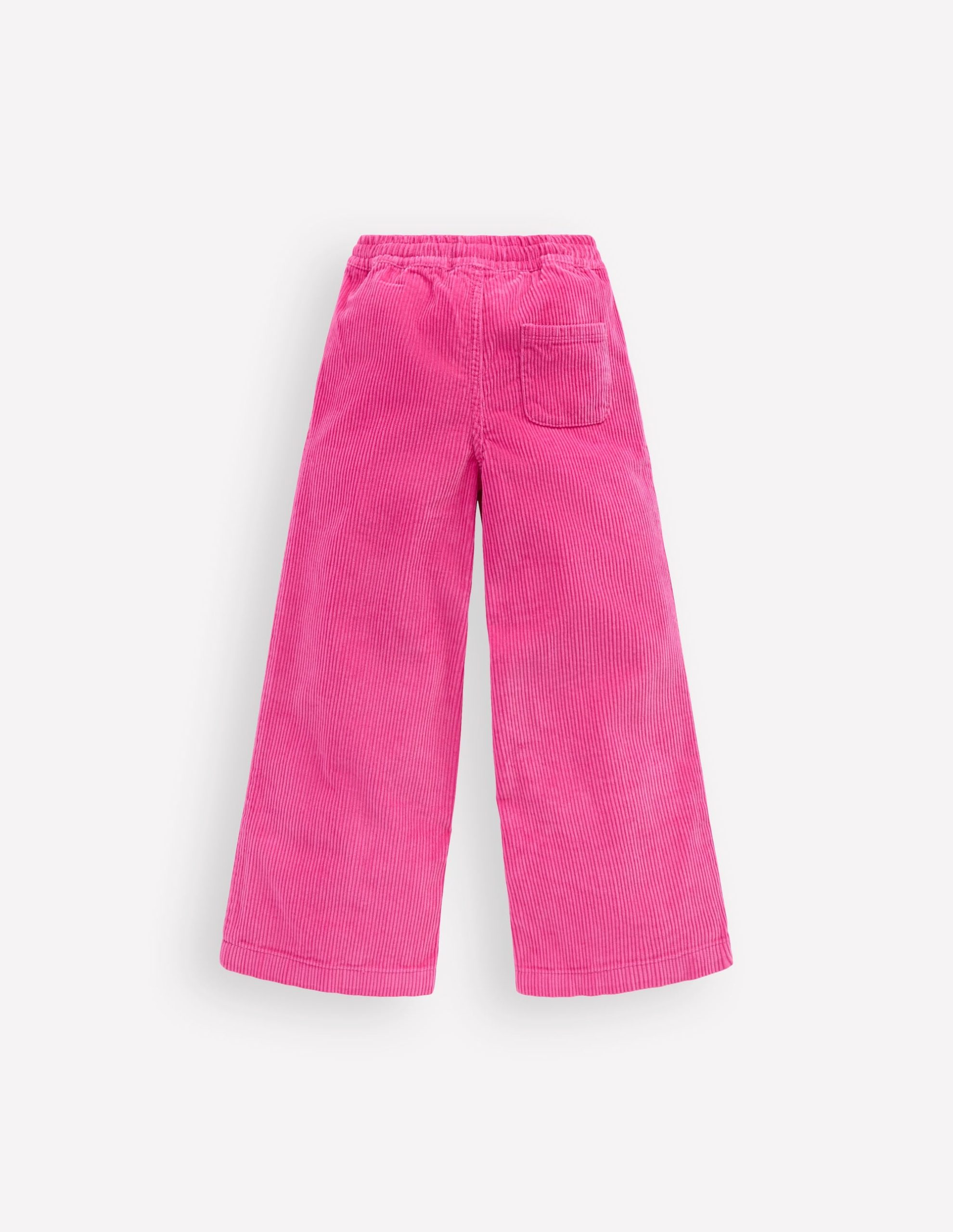 Relaxed Cord Pants-Raspberry Pink - Image 3