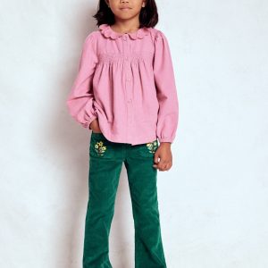 Kick Flare Pants-Emerald Night