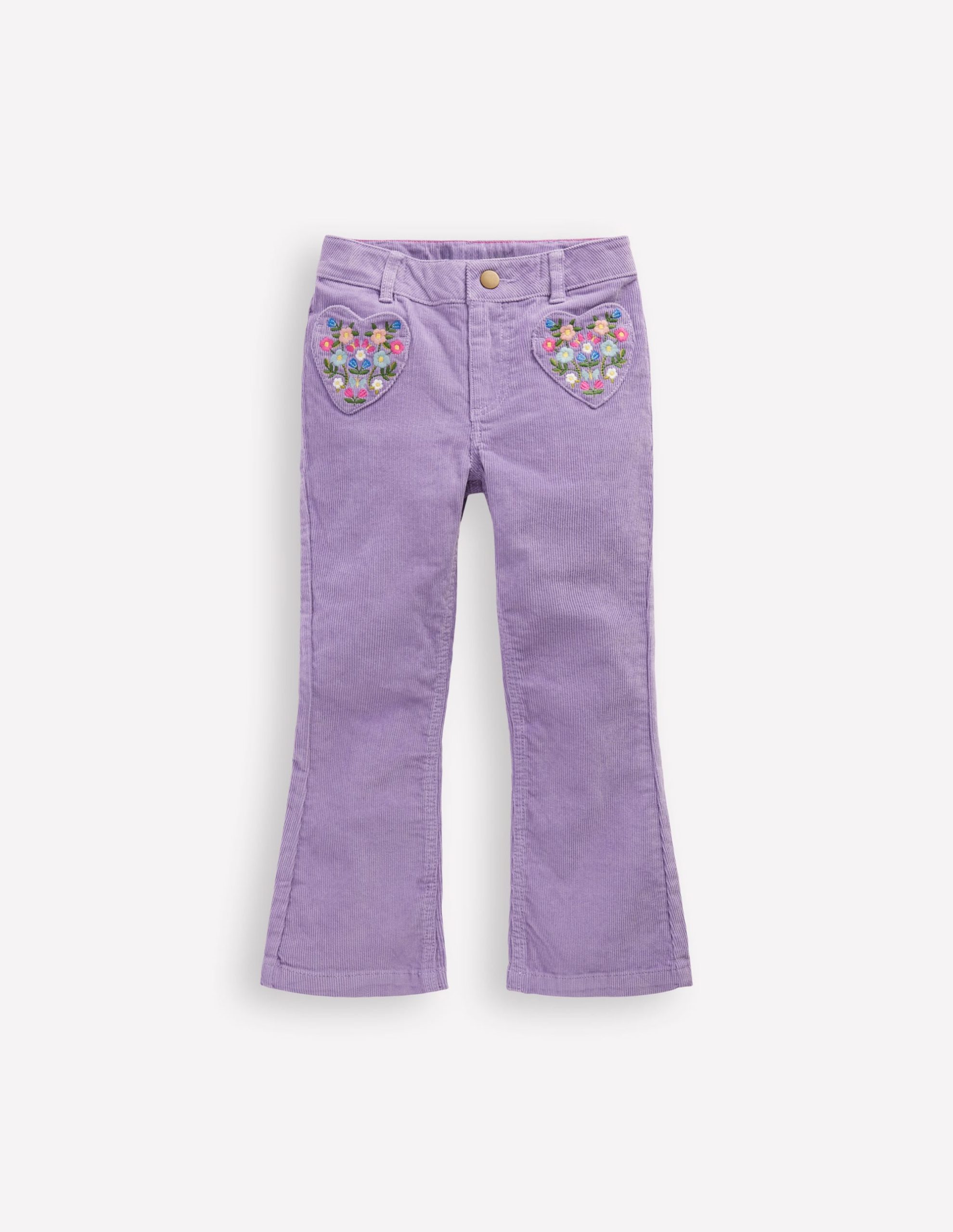 Kick Flare Pants-Aster Purple