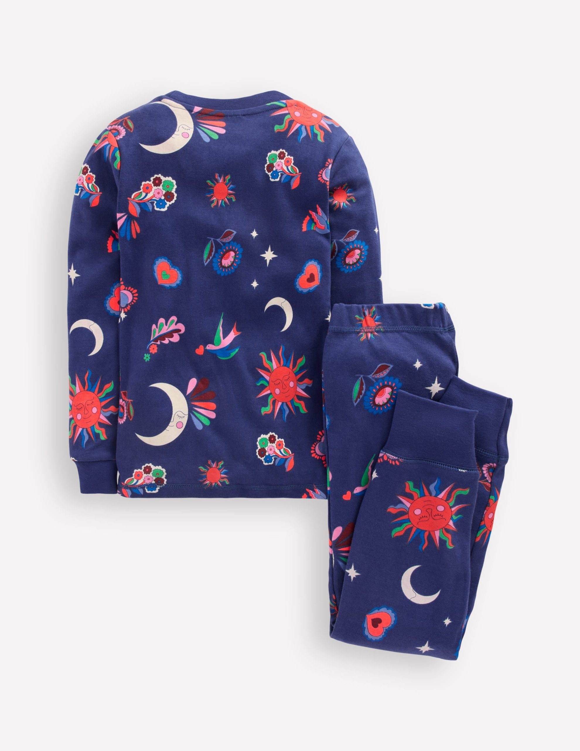 Snug Glow-In-The-Dark Pyjamas-Starboard Blue Celestial - Image 2