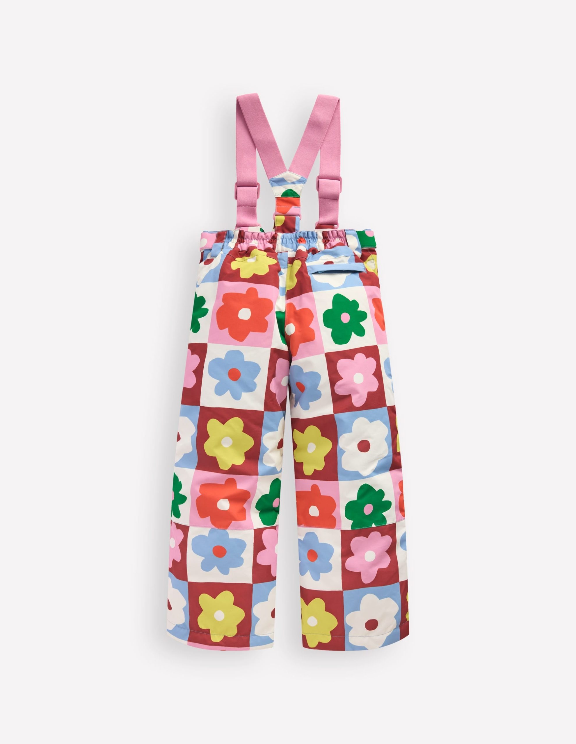 All Weather Waterproof Pants-Multi Flower Check - Image 2