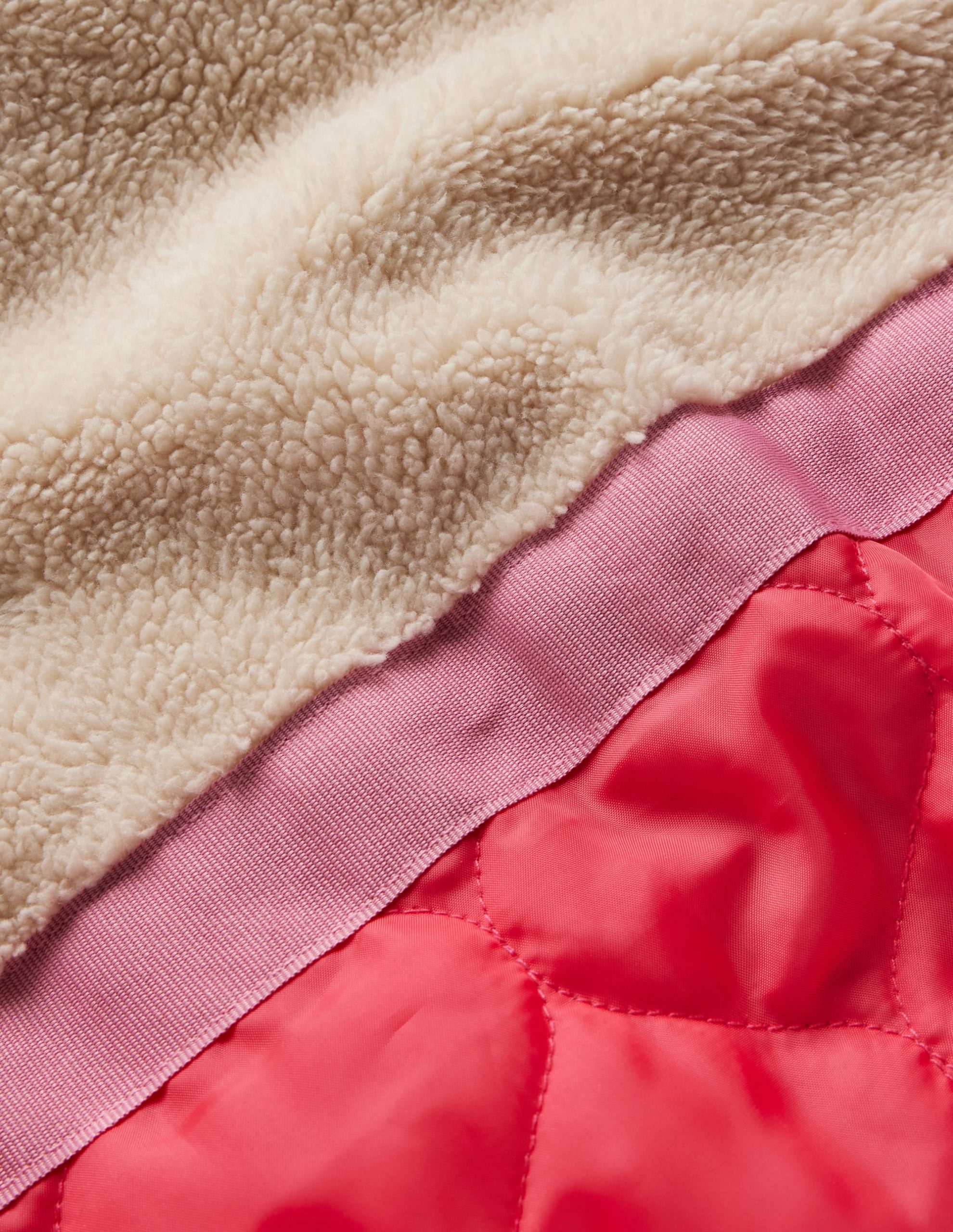 Fun Padded Coat-College Navy Tiger Stripe - Image 9