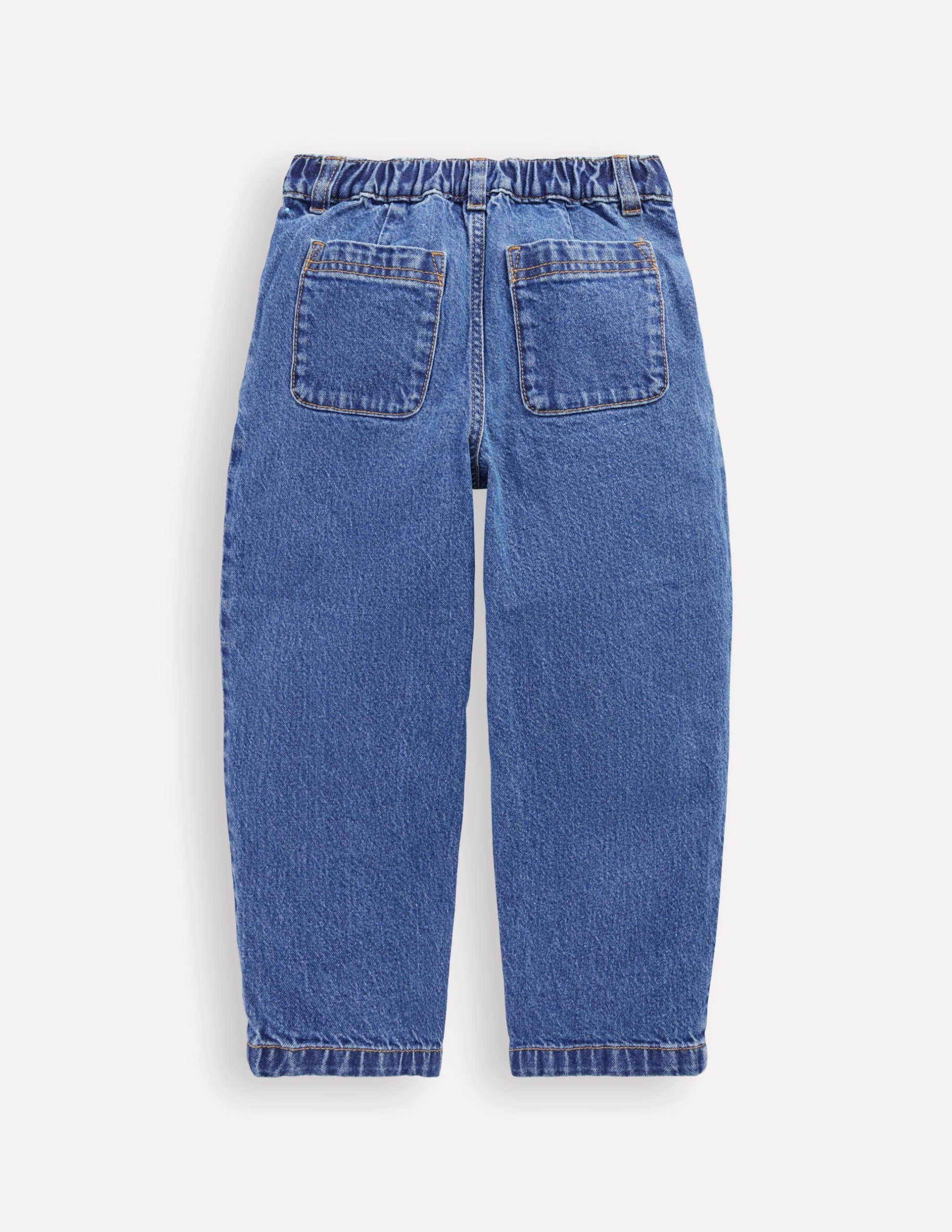Pleat Jeans-Mid Vintage Denim - Image 2