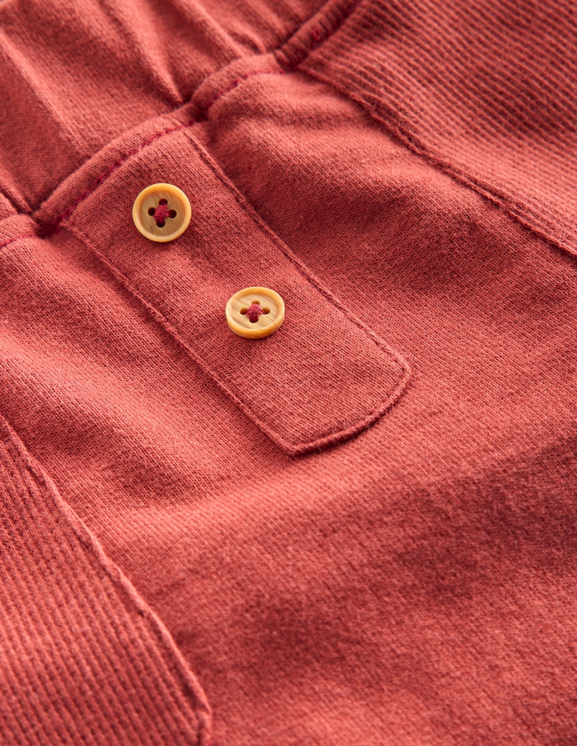 Jersey Sweatpants-Roasted Chestnut Brown - Image 3