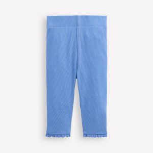 Ribbed Leggings-Forget Me Not Blue