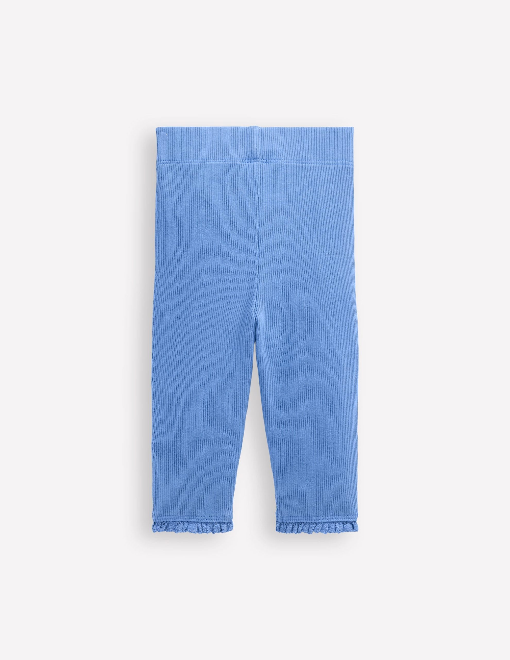 Ribbed Leggings-Forget Me Not Blue - Image 2