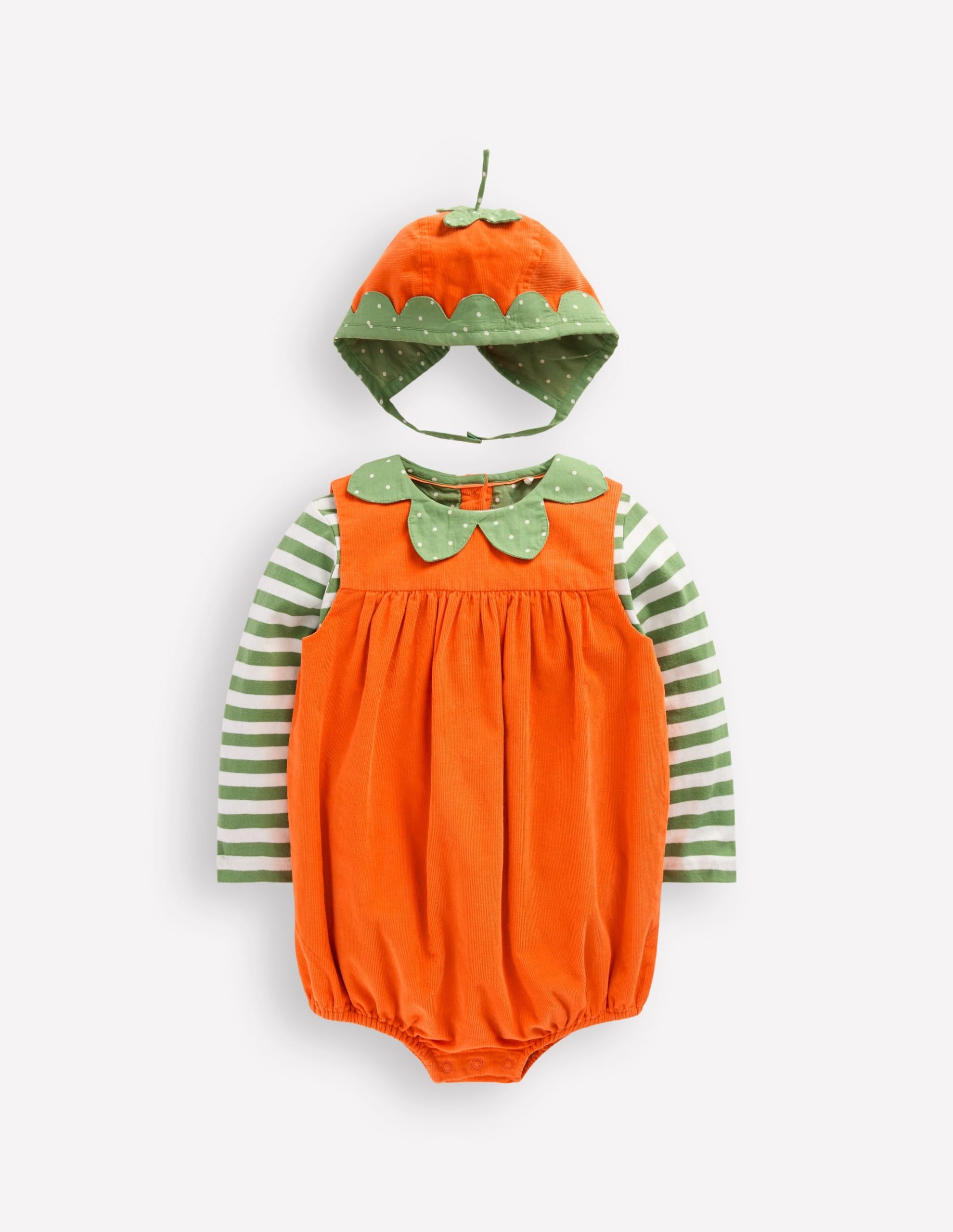 Novelty Romper Play Set-Orange Pumpkin - Image 2