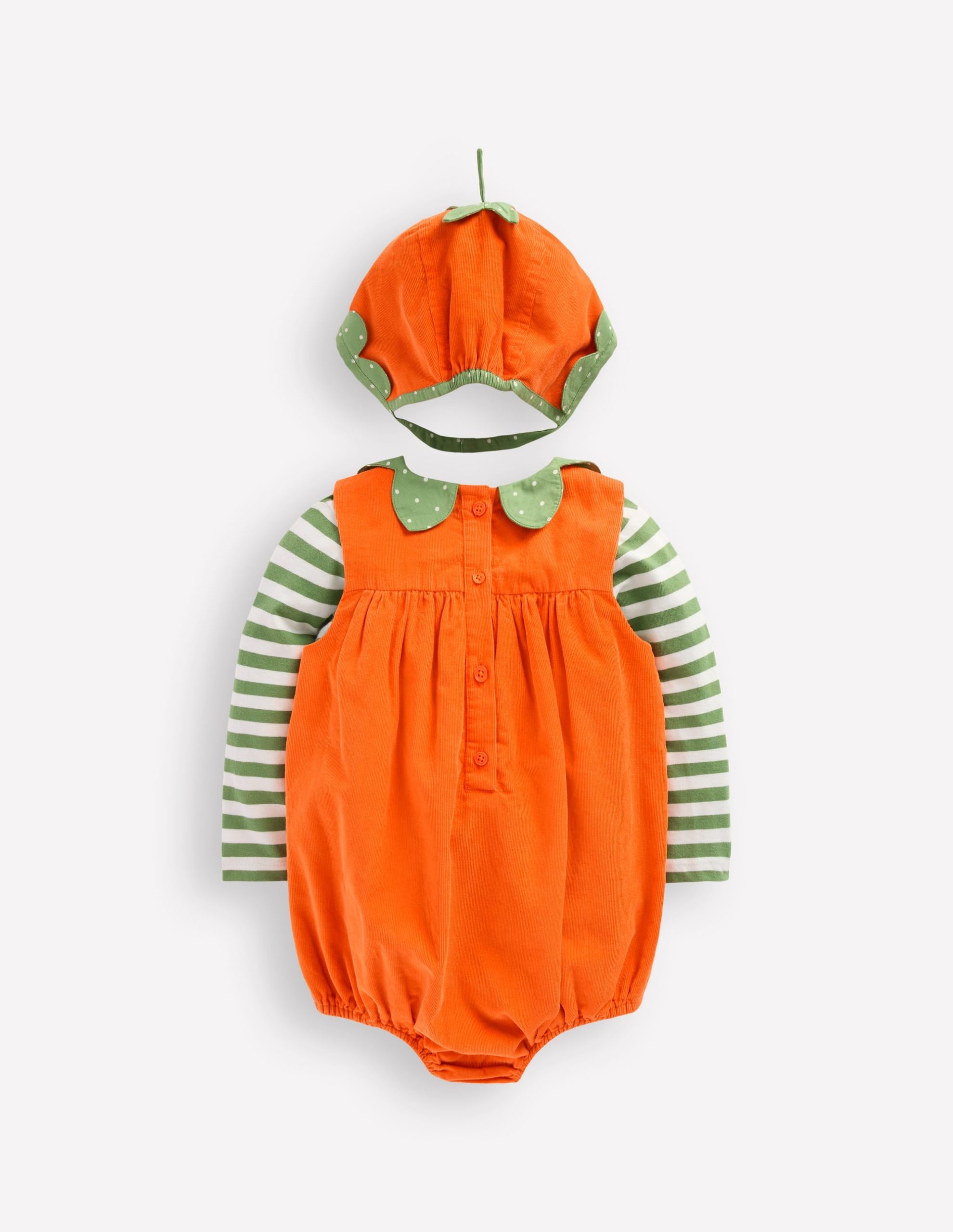 Novelty Romper Play Set-Orange Pumpkin - Image 3