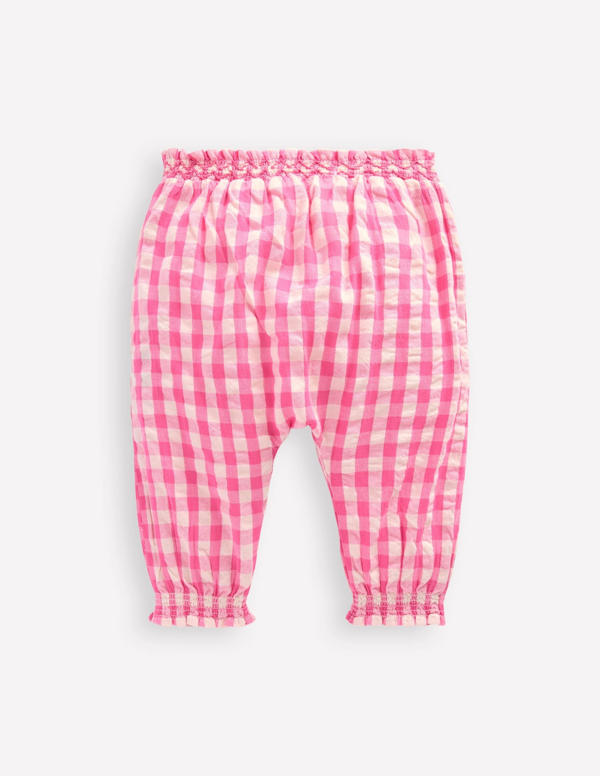 Woven Pants-Pink Rose Gingham - Image 2