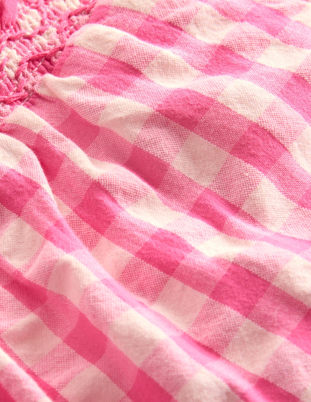 Woven Pants-Pink Rose Gingham - Image 3