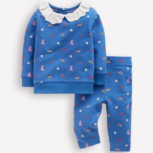Sweatshirt Play Set-Blue Paris Print