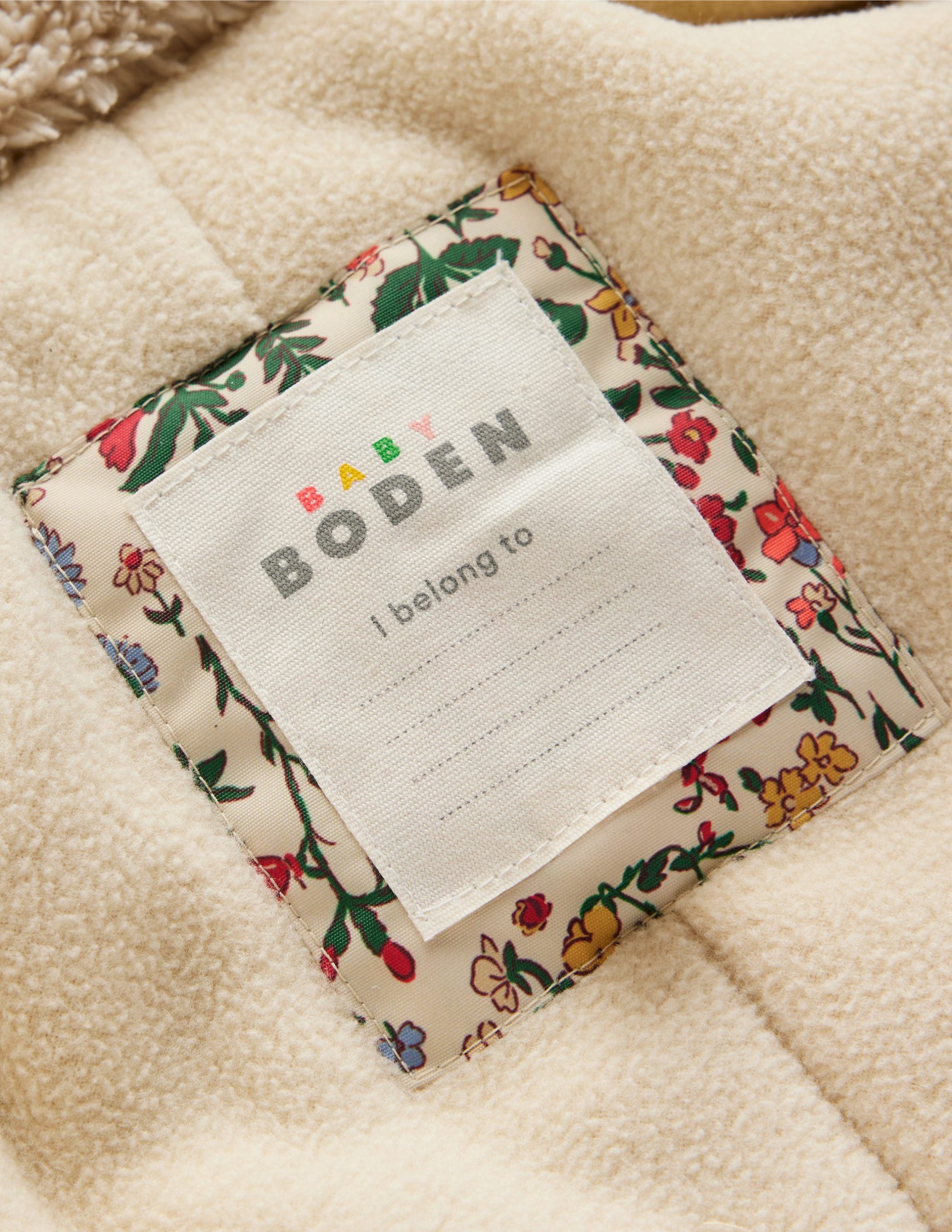 Girls Snowsuit-Multi Flower Meadow - Image 4