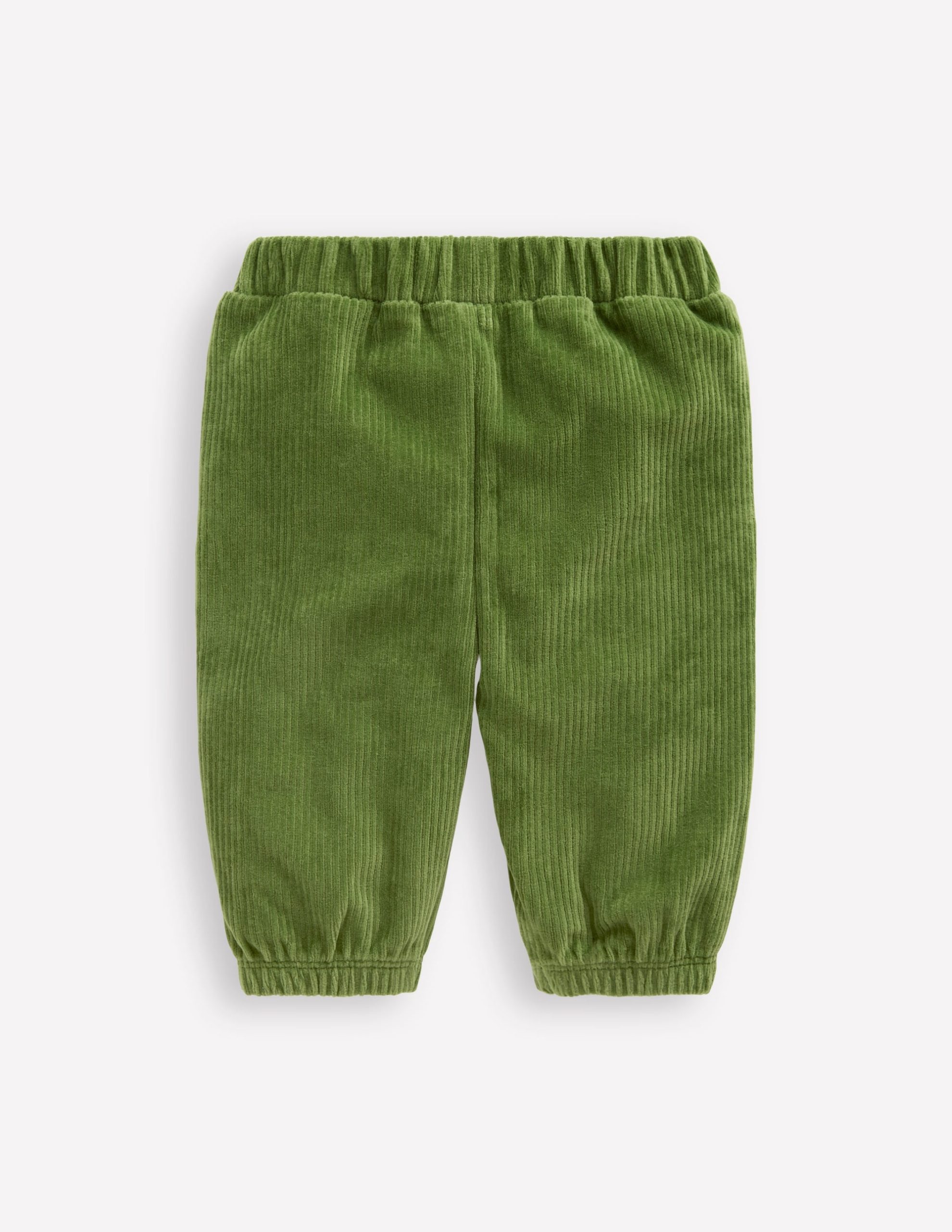 Jersey Cord Pants-Broccoli Green - Image 2