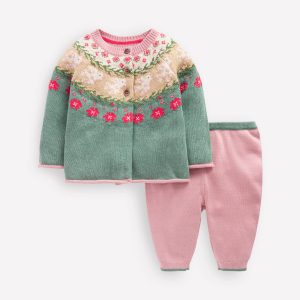 Knitted Play Set-Csarite Green Dove