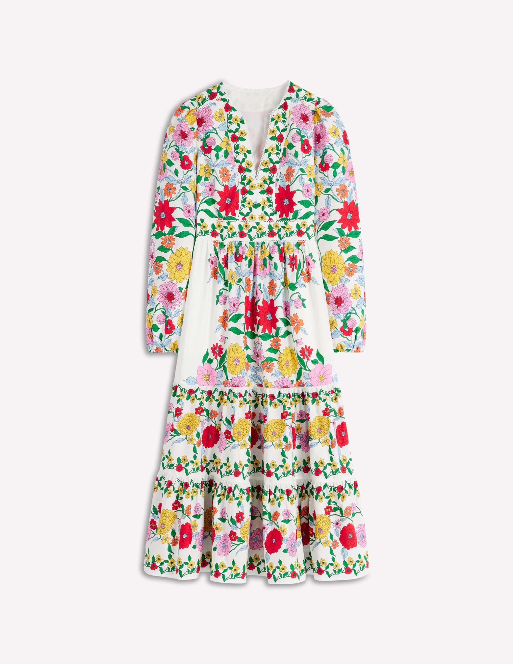 Violet Midi Dress-Multi. Dahlia Trail - Image 6