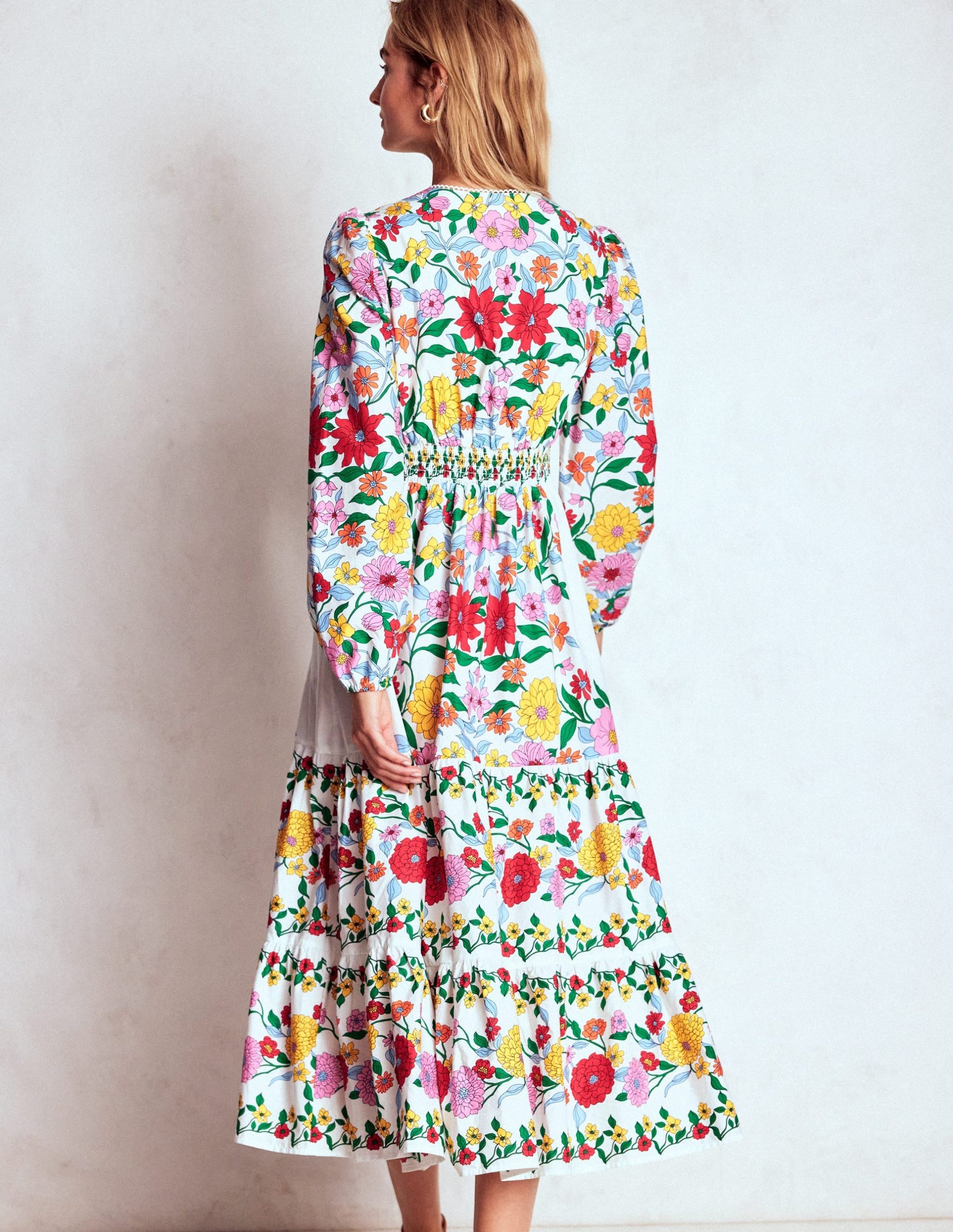 Violet Midi Dress-Multi. Dahlia Trail - Image 3