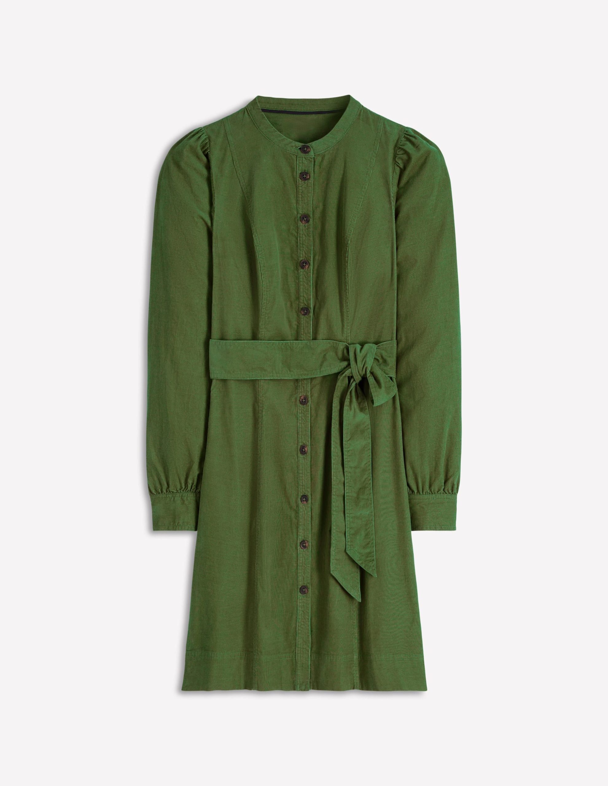 Bre Cord Short Dress-Fern - Image 5