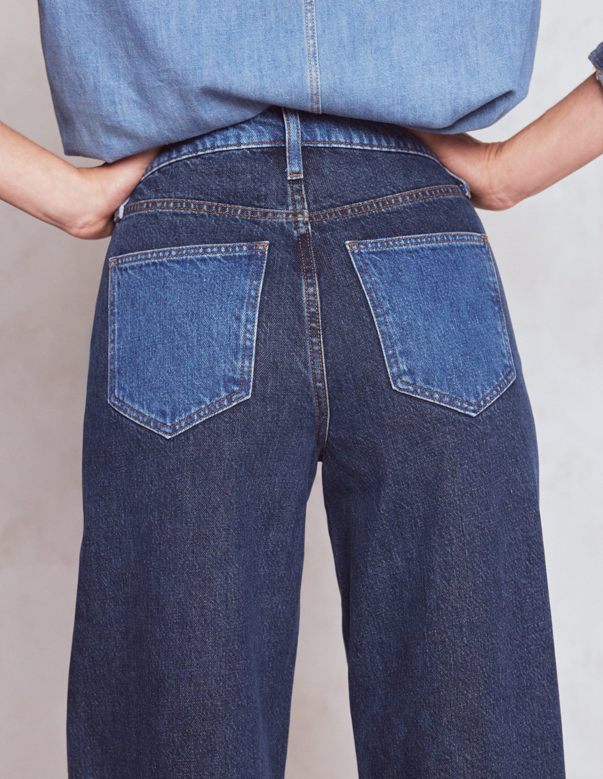 High Rise Wide Leg Jeans-Hotch Potch - Image 2