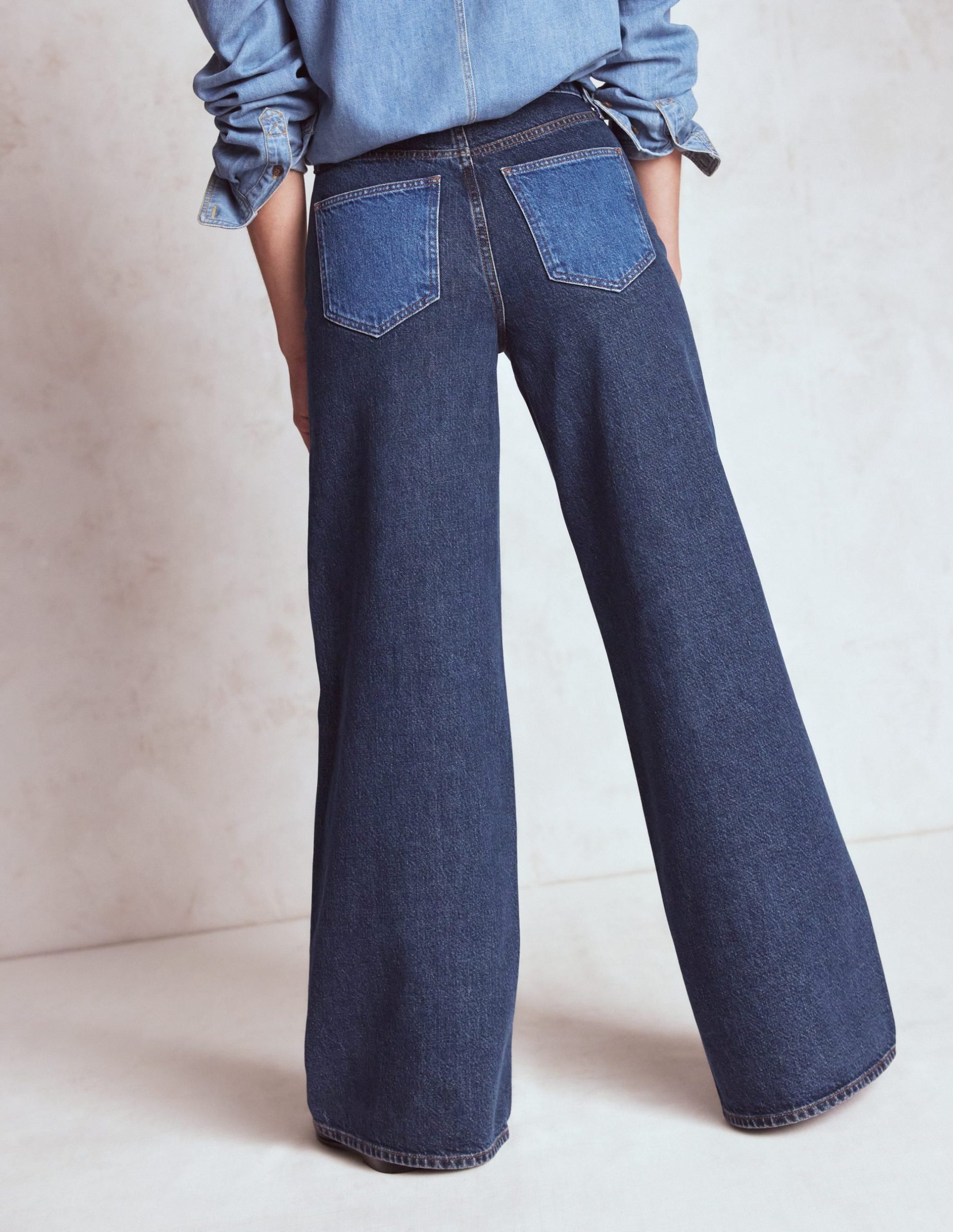 High Rise Wide Leg Jeans-Hotch Potch - Image 3